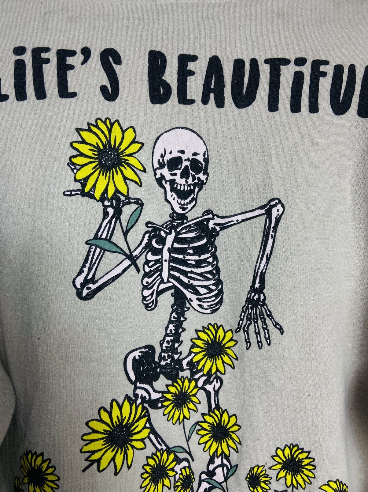 Bowery Bowery Skull + Flowers Hoodie Size US M / EU 48-50 / 2 - 7 Thumbnail