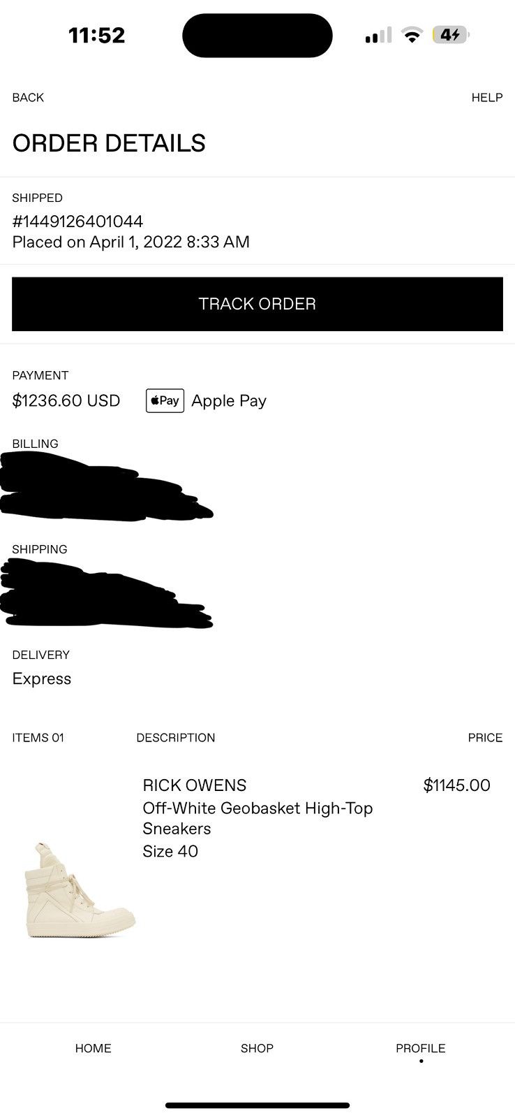 Rick Owens Rick Owens Milk Geobaskets Size US 7.5 / EU 40-41 - 15 Thumbnail