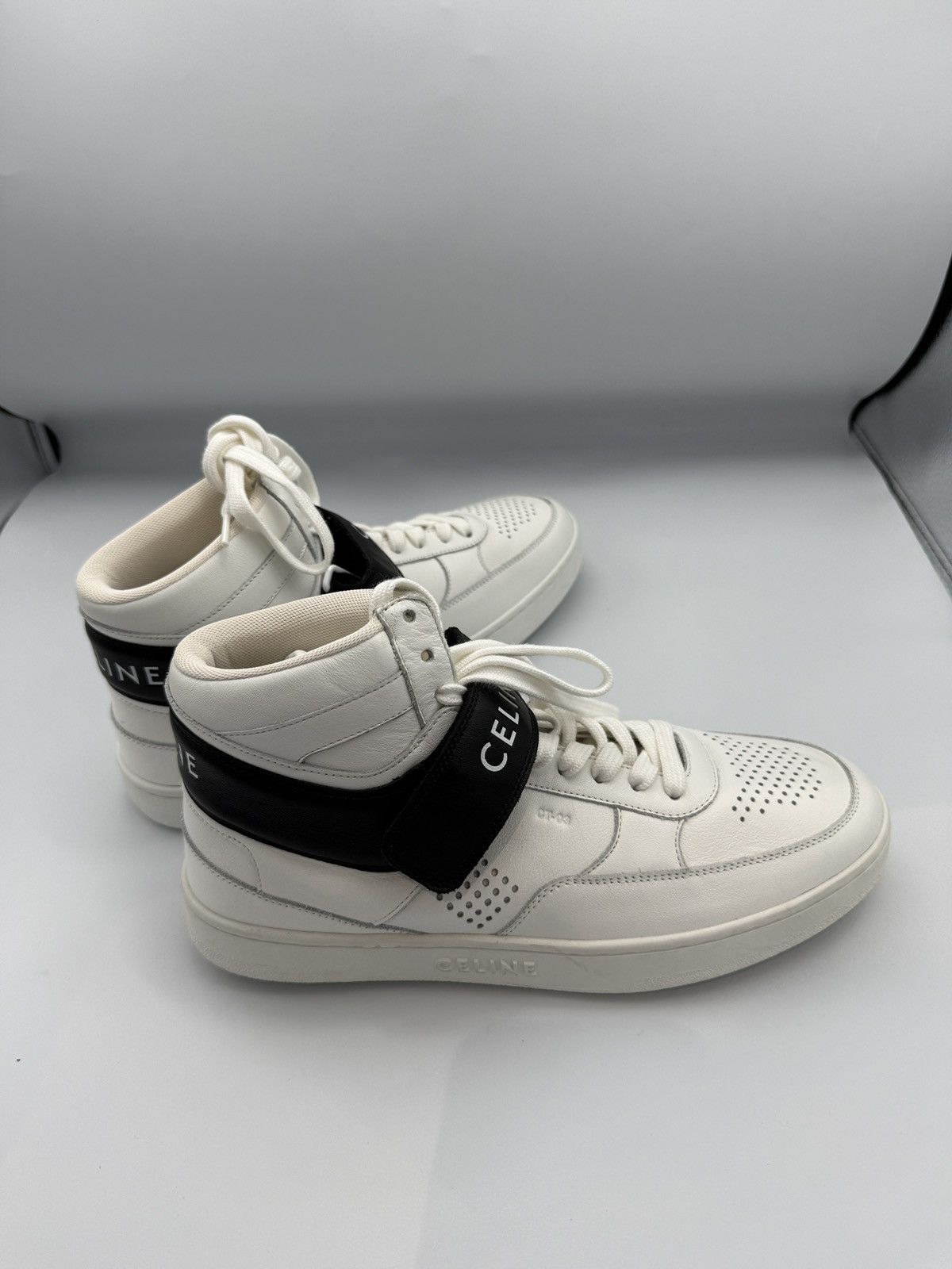 Celine Celine High Sneaker Ct-03 unisex Size US 8 / EU 41 - 17 Thumbnail