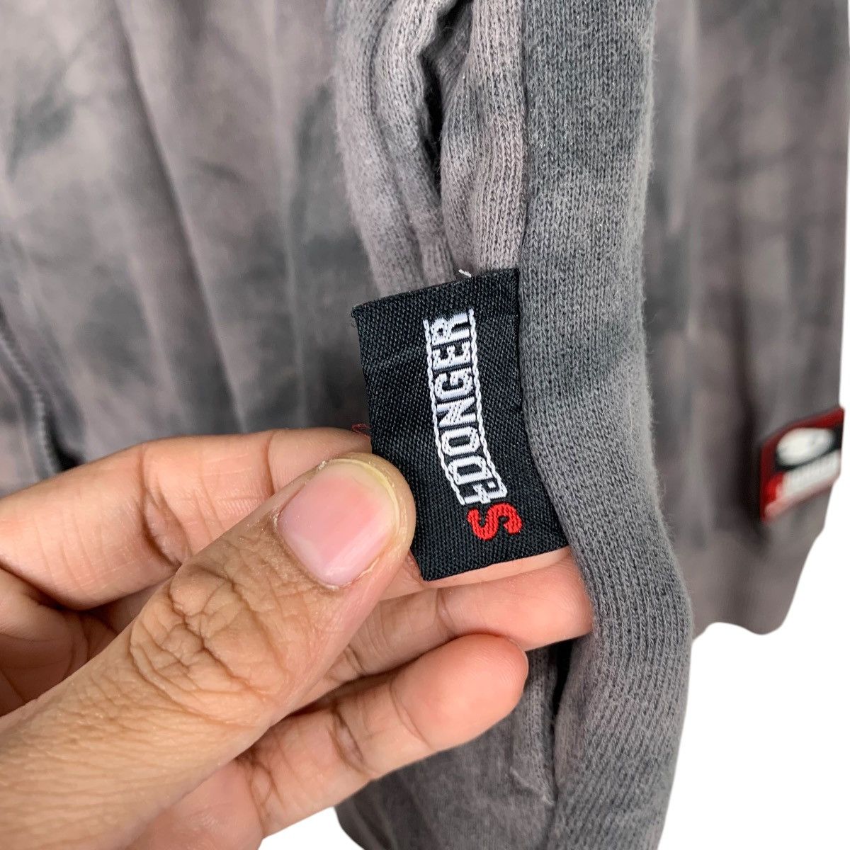 Japanese Brand DONGER On Right Course Acid Wash Zipper Hoodies #2052-C89 Size US S / EU 44-46 / 1 - 17 Thumbnail