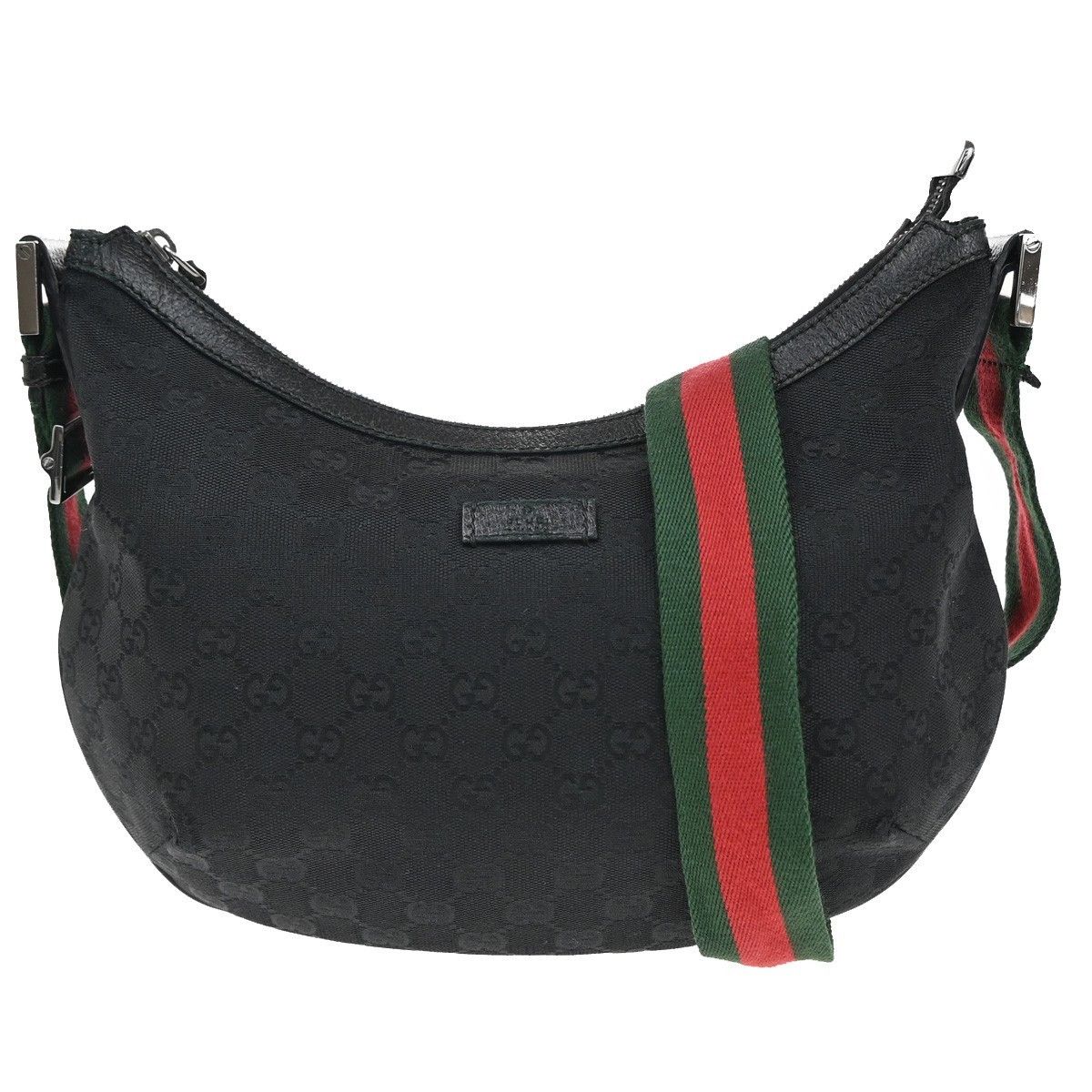Gucci Gucci Half Moon Hobo Messenger GG Canvas Size ONE SIZE - 1 Thumbnail
