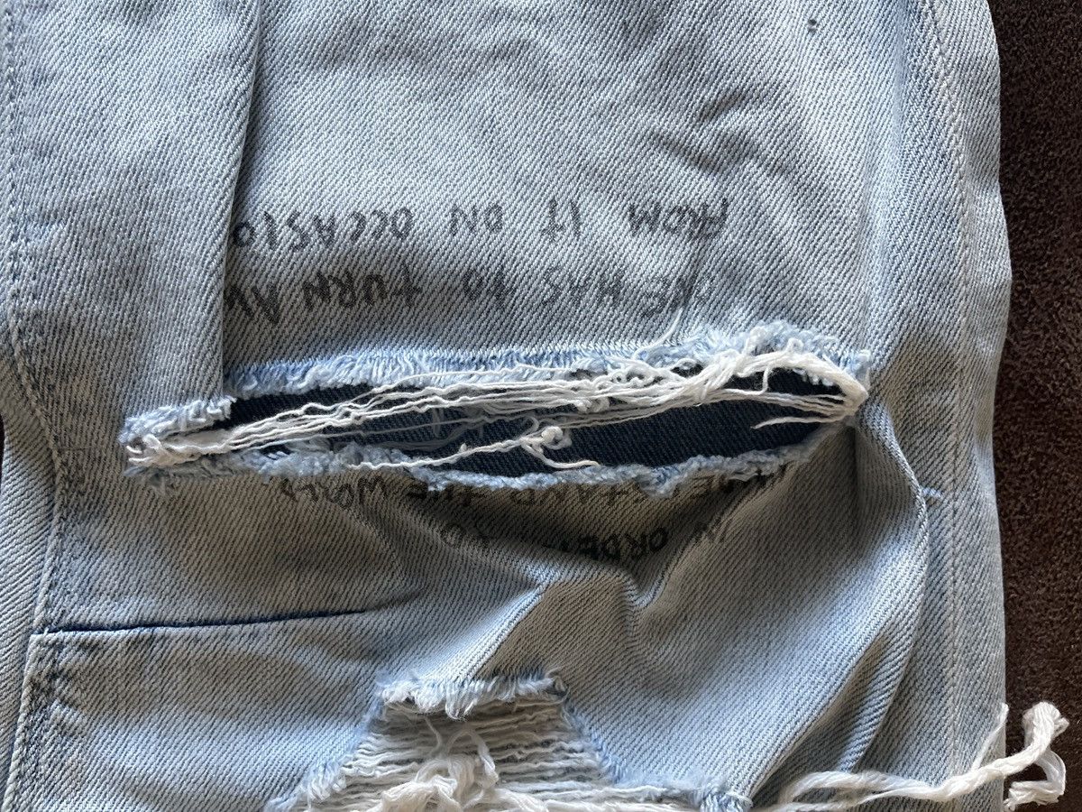 Rta Rta brand jeans college lettering Size US 36 / EU 52 - 4 Thumbnail