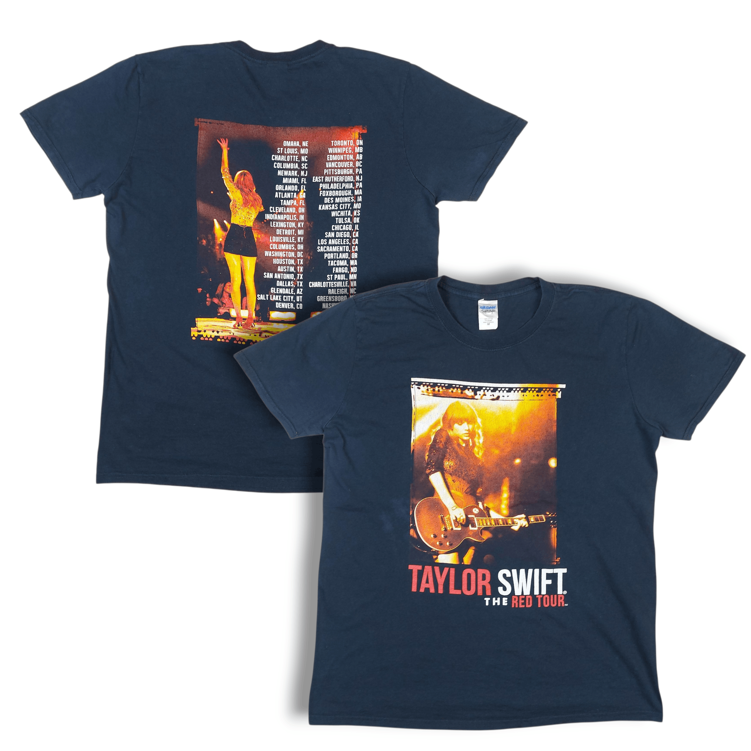 Band Tees Taylor Swift The Red Tour 2013 Double-Sided Merch TEE Size US M / EU 48-50 / 2 - 1 Thumbnail