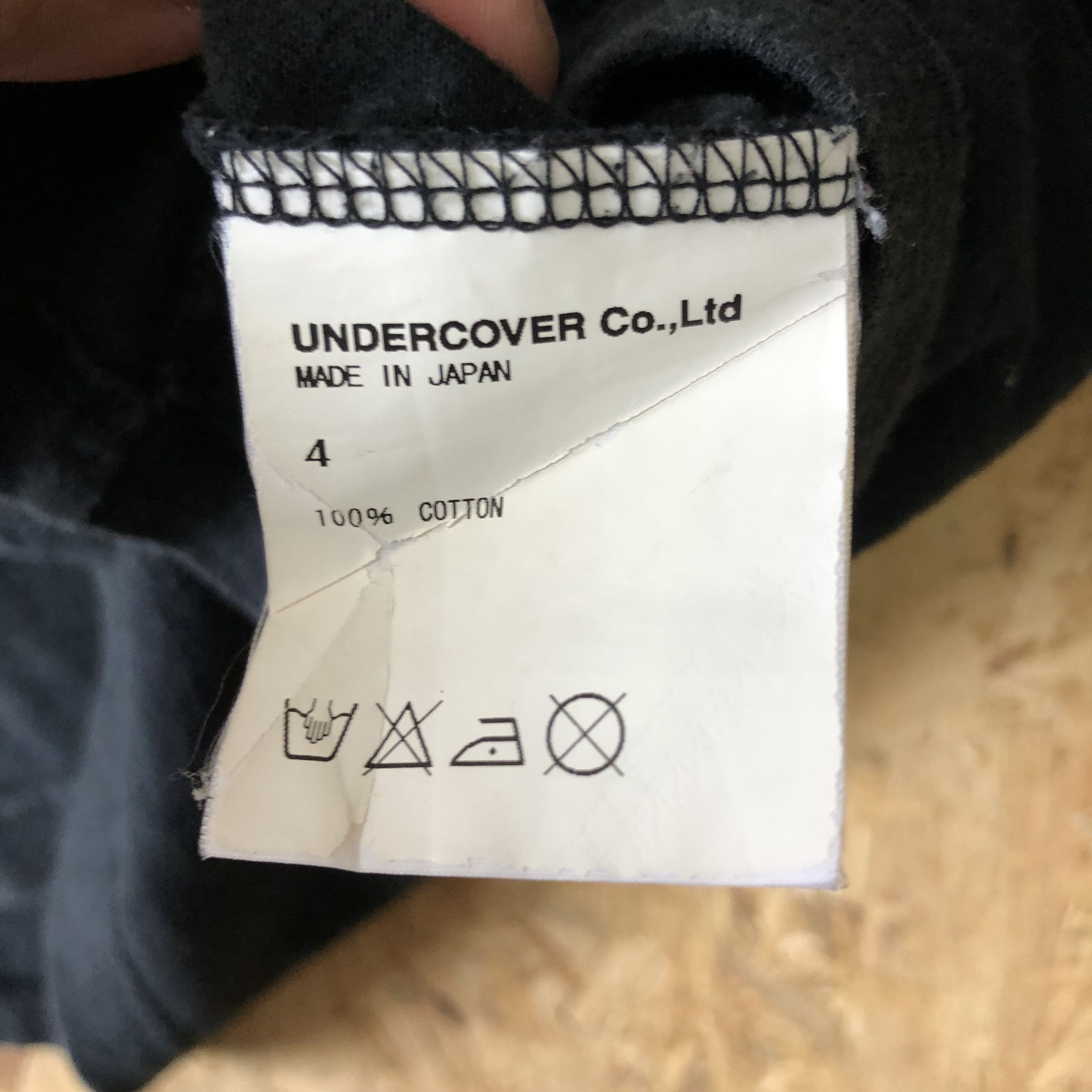 Undercover Under Cover The Dark Side of the moon by Jun Takahashi Size US L / EU 52-54 / 3 - 6 Thumbnail