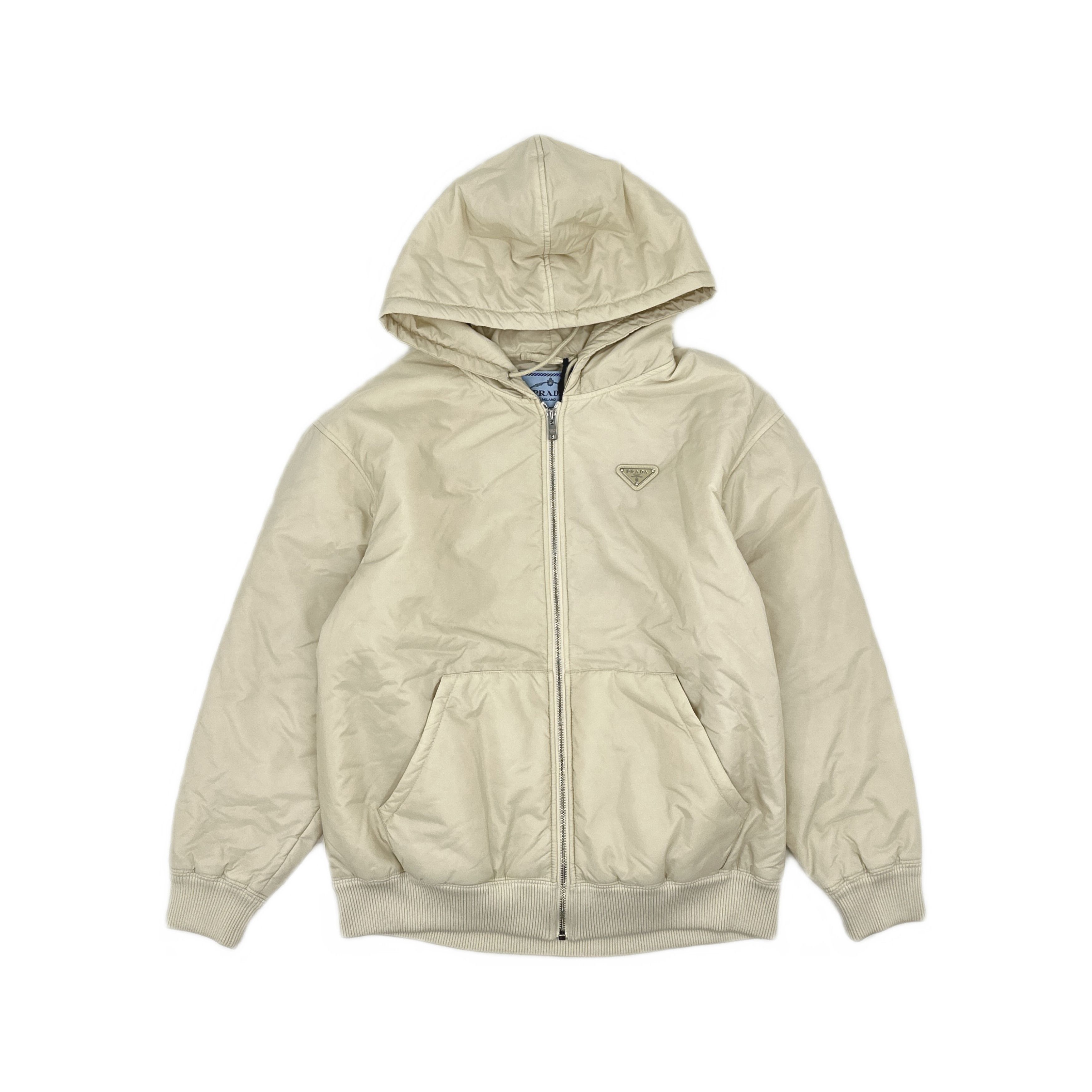 Prada Prada Re-Nylon Hooded Jacket Size 38 Size XS / US 0-2 / IT 36-38 - 1 Thumbnail