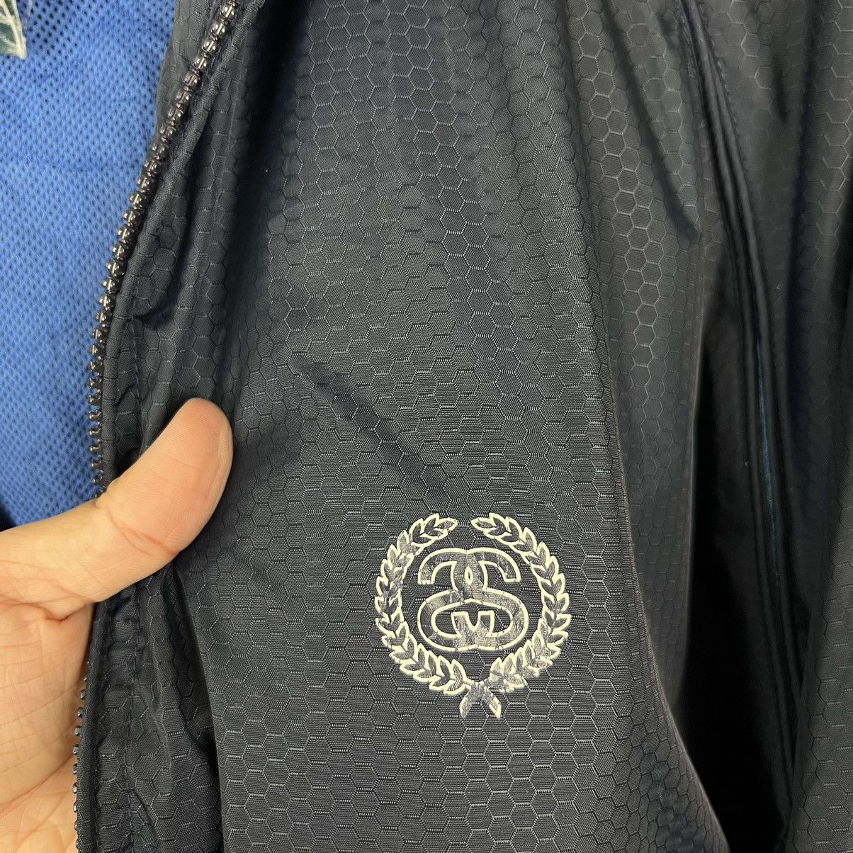 Stussy 🔥 90s VINTAGE STUSSY CROSS WINDBREAKER JACKET Size US L / EU 52-54 / 3 - 11 Thumbnail