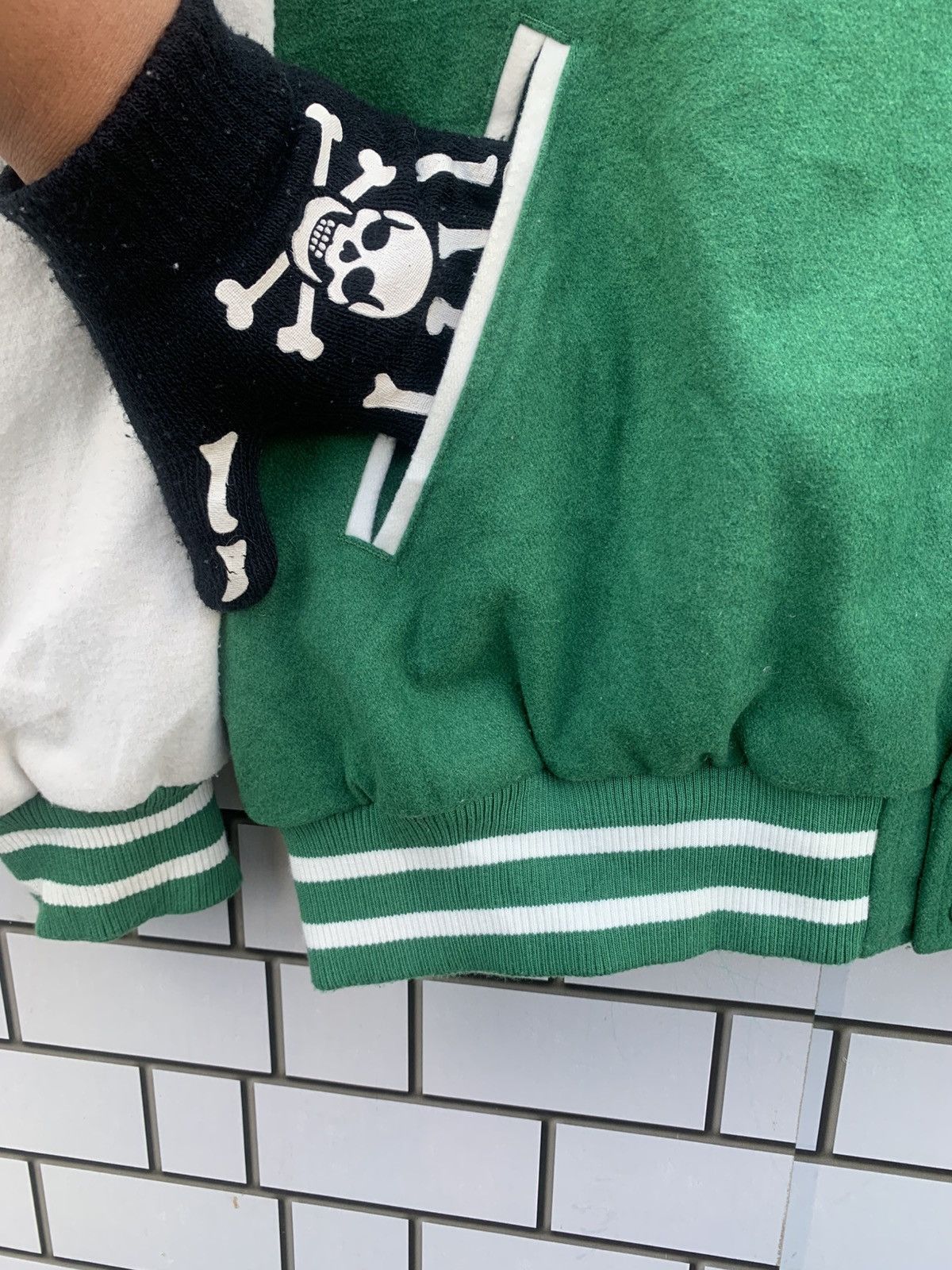 Japanese Brand Japanese Brand Wego Houston Varsity Jacket Size US L / EU 52-54 / 3 - 9 Thumbnail