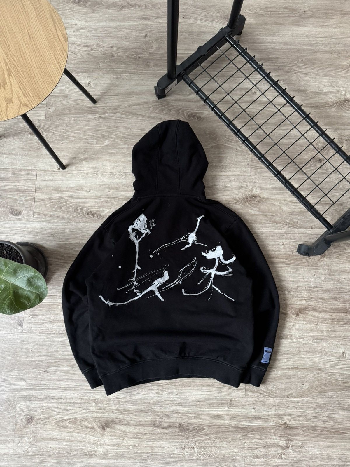 MCQ MCQ Alexander McQueen Big Logo Print Hoodie Size L / US 10 / IT 46 - 4 Thumbnail