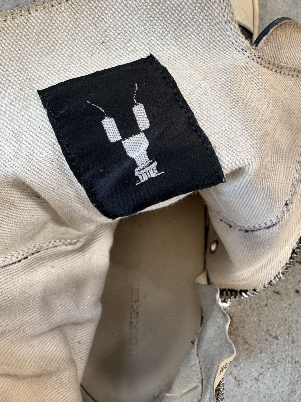 Rick Owens × Rick Owens Drkshdw RICK OWENS DRKSHDW HEXAGRAM PENTAGRAM HI TOP RAMONES Size US 9 / EU 42 - 4 Thumbnail