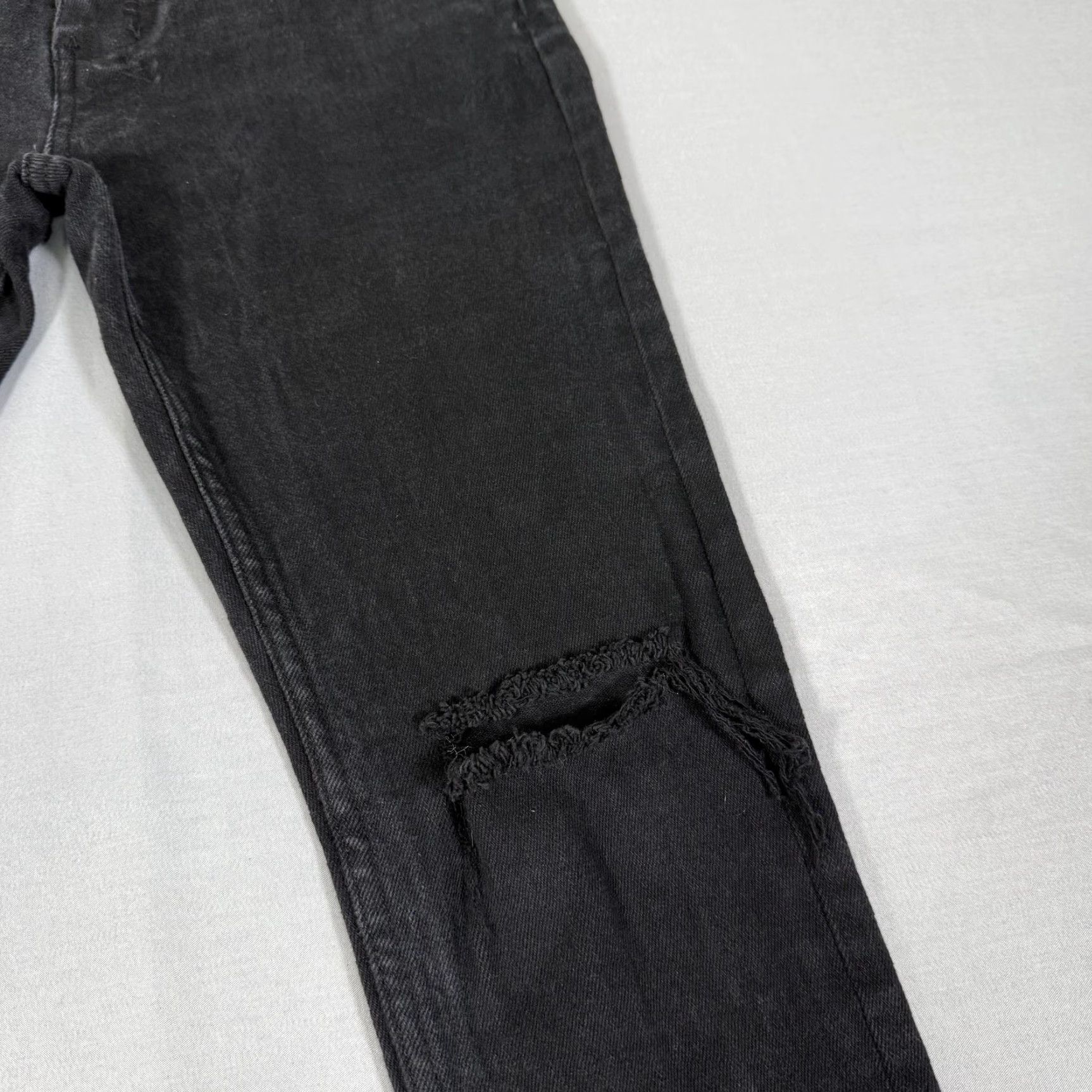 Ksubi VINTAGE Ksubi Jeans Mens 30x32 Van Winkle Ace Black Slice Skinny Distressed Denim Pants Size US 30 / EU 46 - 3 Thumbnail