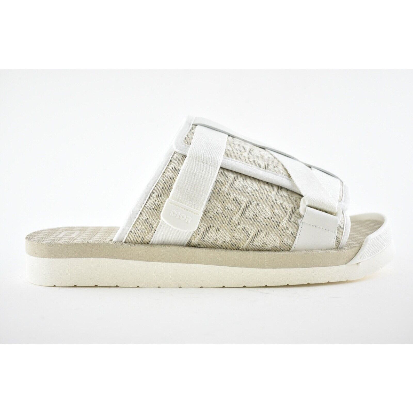 Dior Dior Men Alpha Sandal Oblique Jacquard Flat Slip On 45 12 Size US 12 / EU 45 - 3 Thumbnail