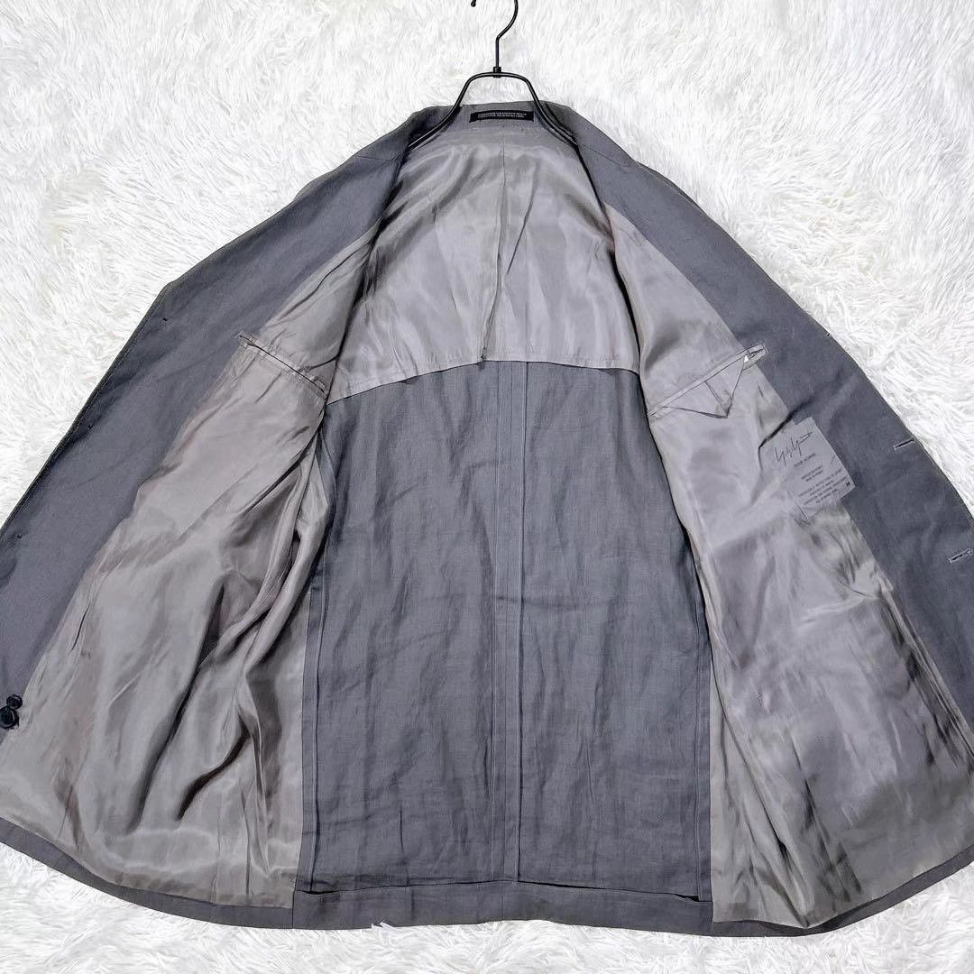 Yohji Yamamoto Yohji Yamamoto pourhomme French Linen Blazer K11 Size US M / EU 48-50 / 2 - 3 Thumbnail