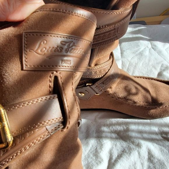 Louis Vuitton Louis Vuitton Boots mid calf high Size US 6.5 / IT 36.5 - 11 Thumbnail