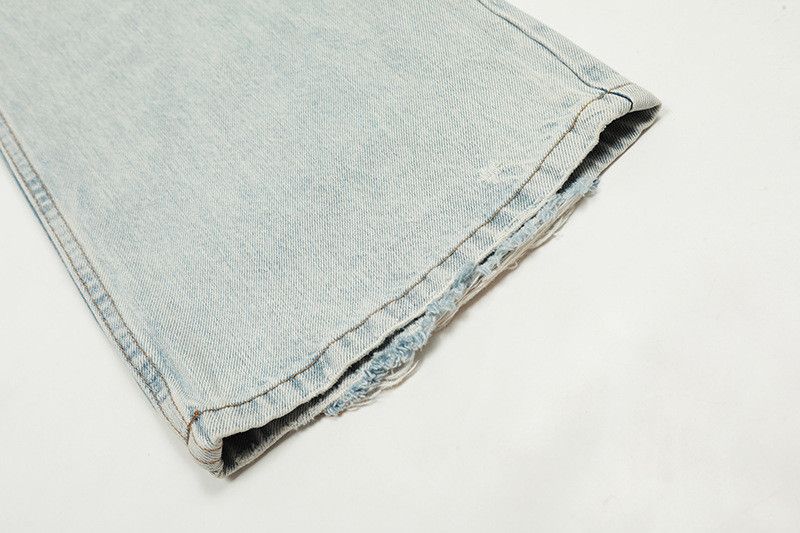 Jean American retro washed distressed flared jeans Size US 32 / EU 48 - 6 Thumbnail