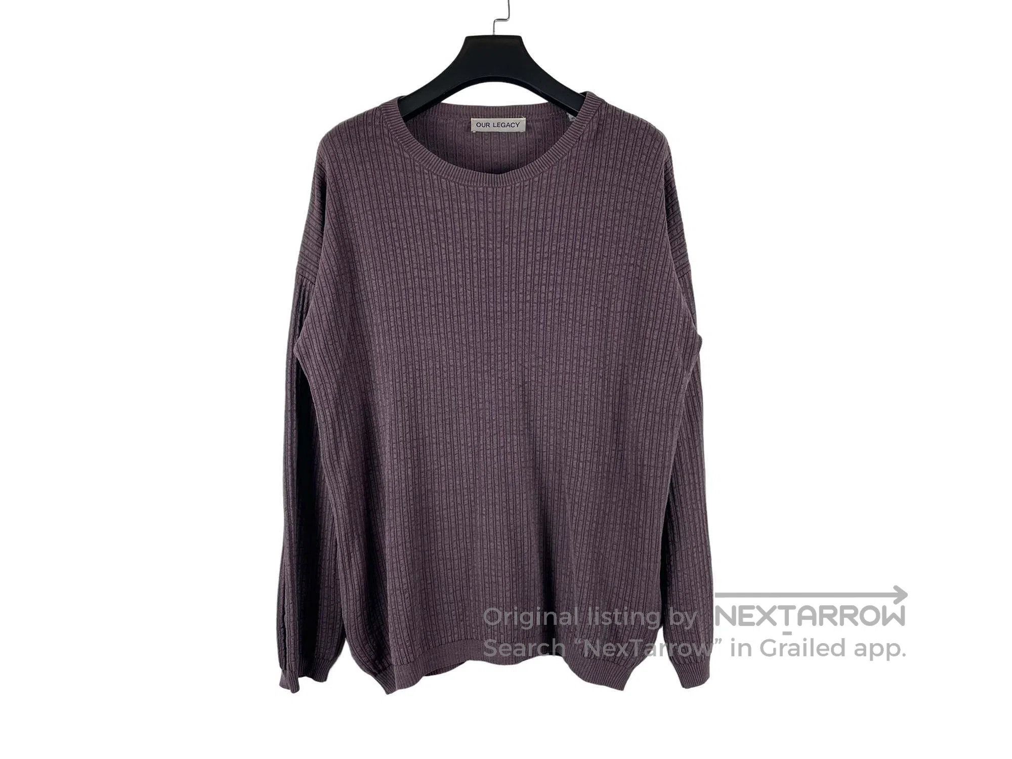 Our Legacy Our Legacy Striped Silk Blend Sweater Size US S / EU 44-46 / 1 - 1 Thumbnail