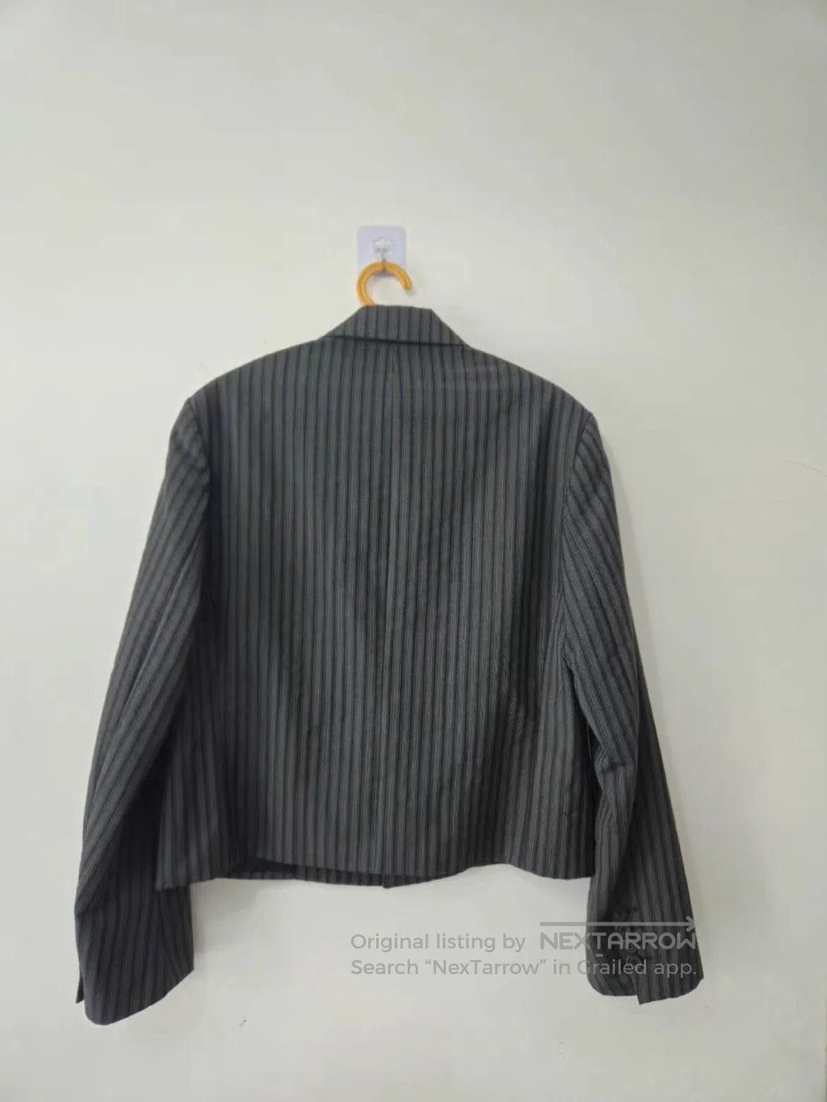 Prada Sz 48 Prada Runway Stripe Short Blazer Jacket. Size US M / EU 48-50 / 2 - 2 Thumbnail