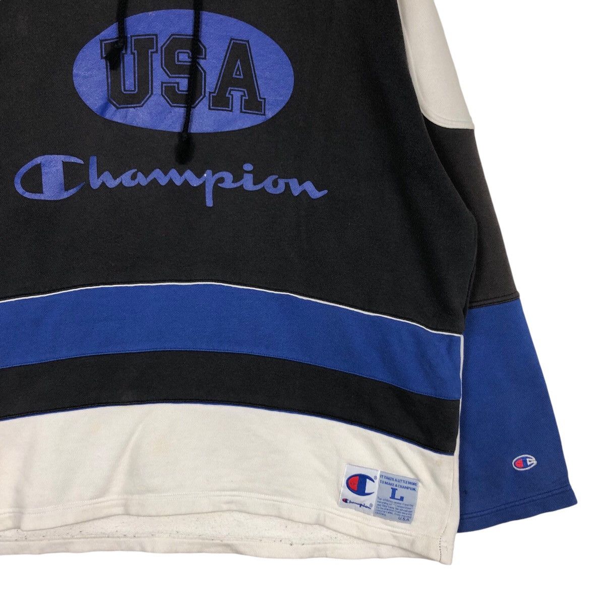 Champion × Vintage Vintage Champion Big Logo Spell Out NFL NBA Style Large Size US L / EU 52-54 / 3 - 4 Thumbnail