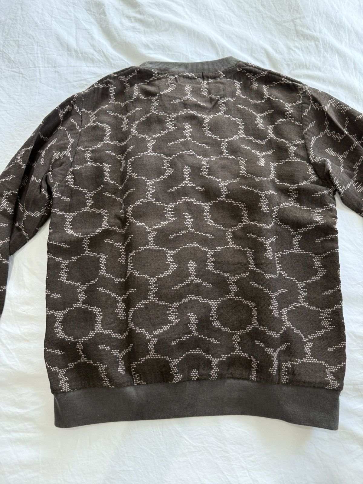 KUON Kuon Brown and Pink Jacquard Sweater Size US S / EU 44-46 / 1 - 3 Thumbnail