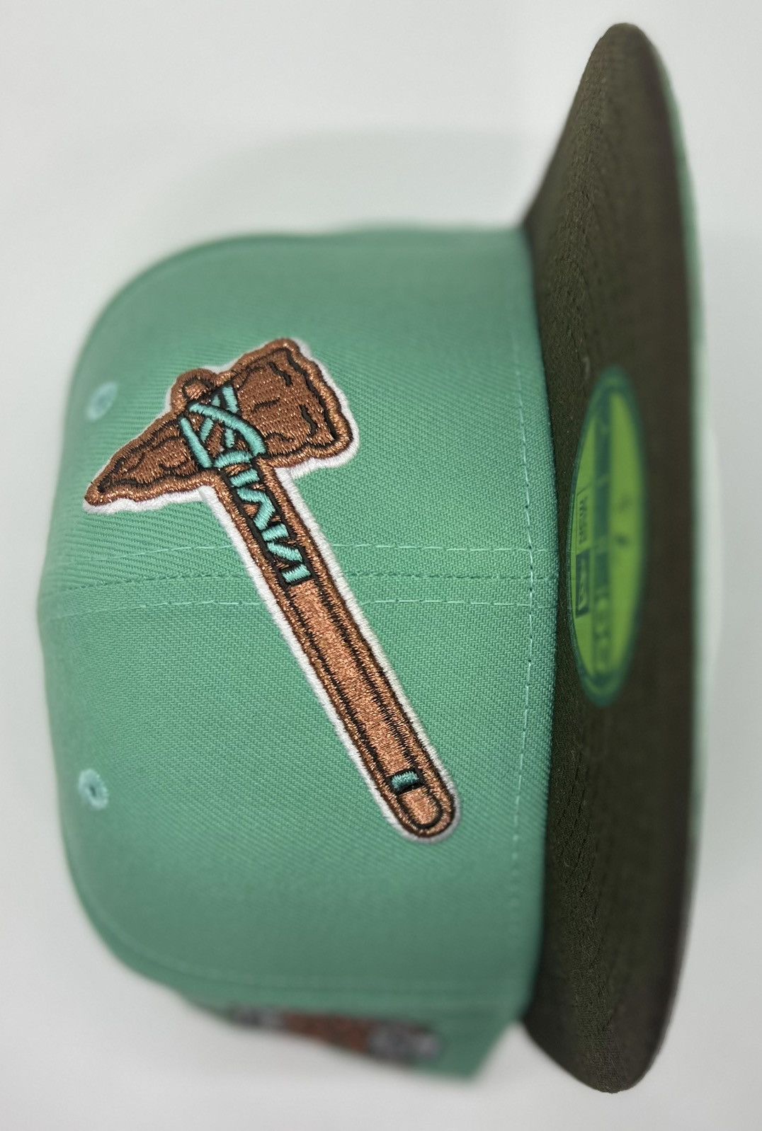 Hat Club × New Era Atlanta Braves Metallic BP Logo & Band ASG SP New Era 7 1/8 Size ONE SIZE - 4 Thumbnail