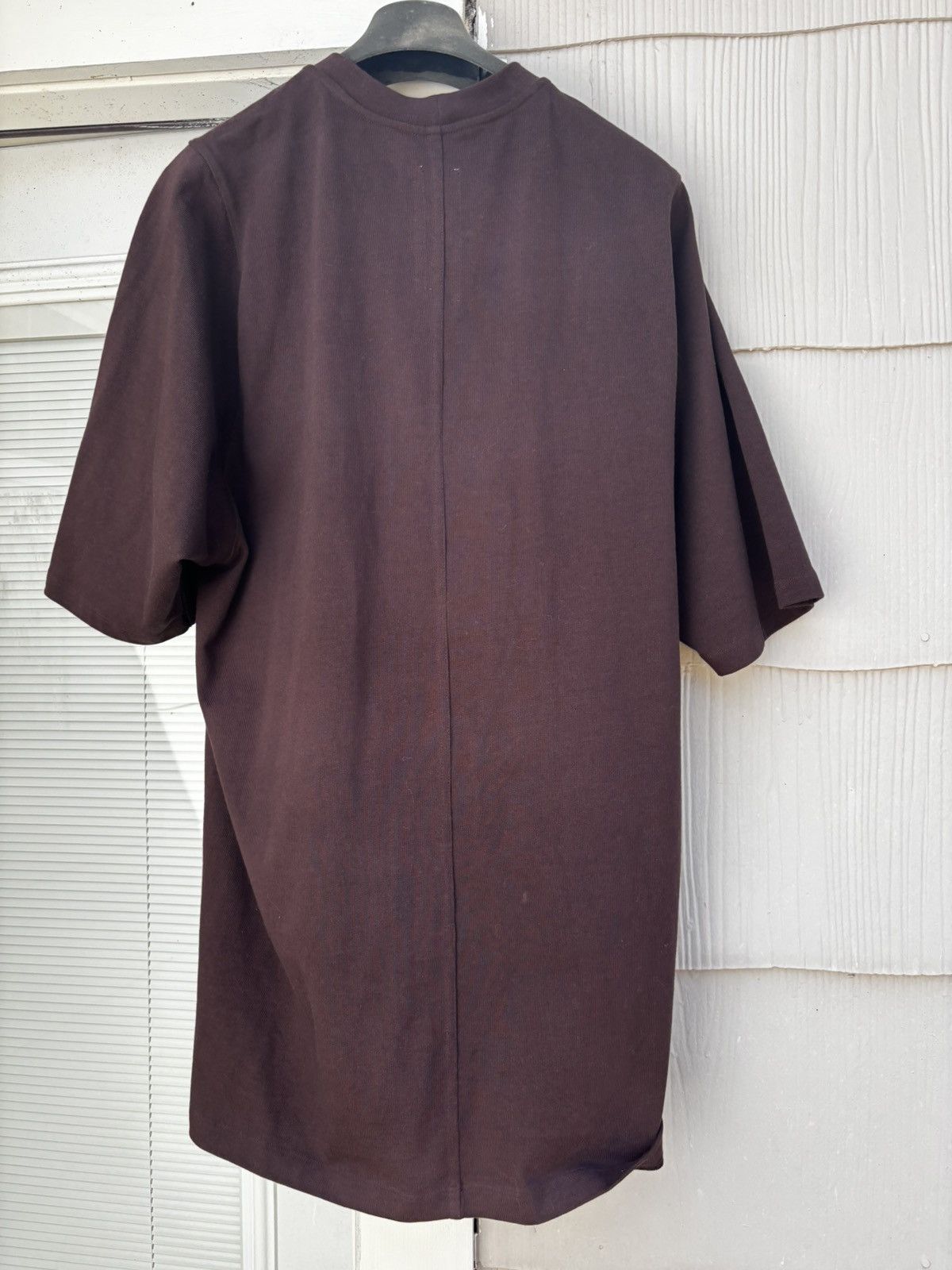 Rick Owens Rick Owens Mahogany S/S26 Hollywood Tommy Shirt Size US S / EU 44-46 / 1 - 2 Thumbnail