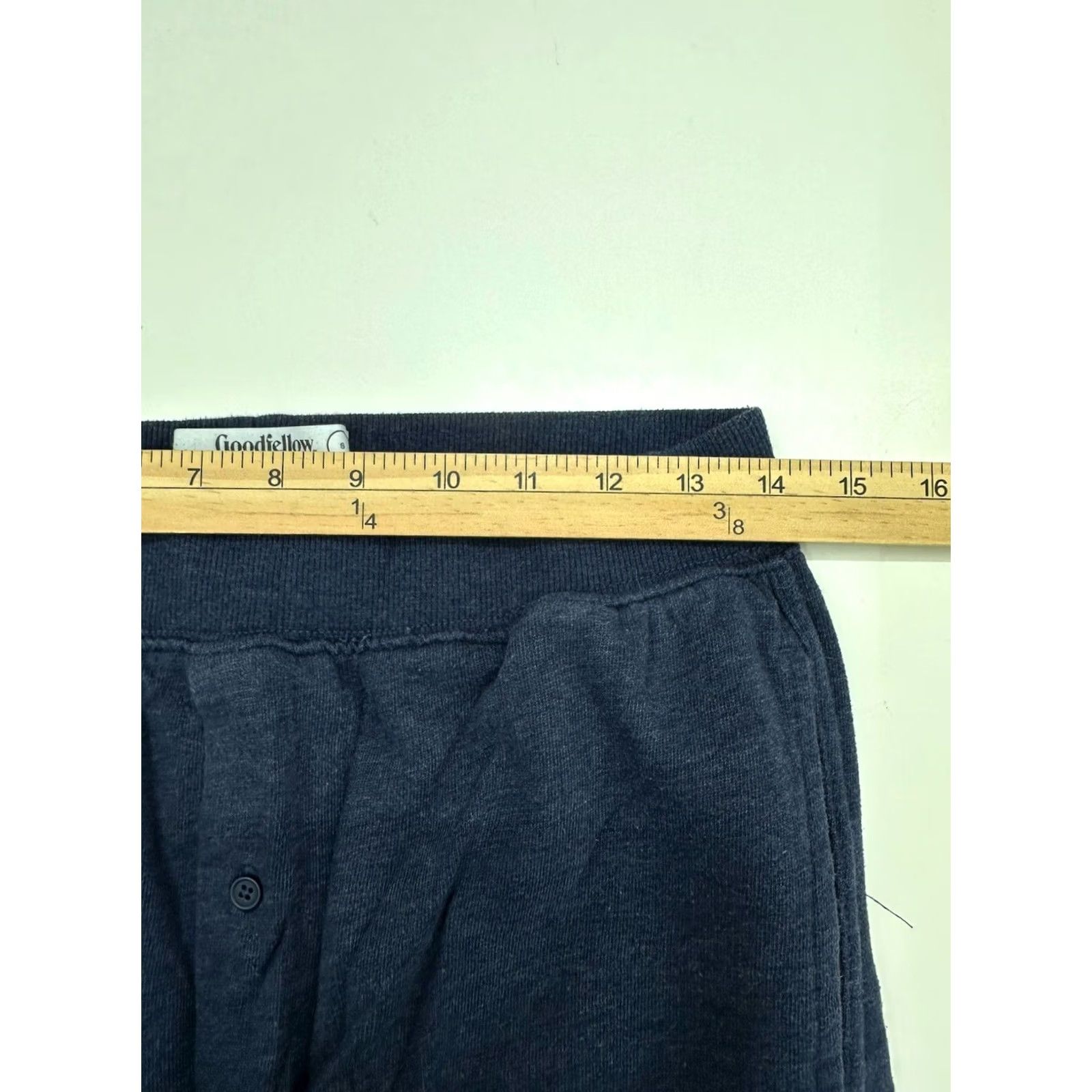 Vintage Goodfellow & Co Mens Pajama Pants Sweatpants Blue Drawstring Size Small Jogger Regular Rise 28in Inseam 26in Knit Cotton Polyester Front Pockets Size US 31 - 6 Thumbnail