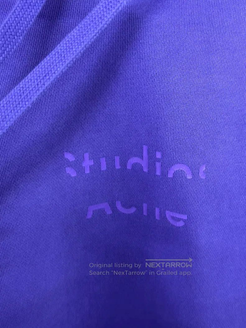 Acne Studios Acne Studios Purple Letter Hooded Sweatshirt Size US XXS / EU 40 - 2 Thumbnail
