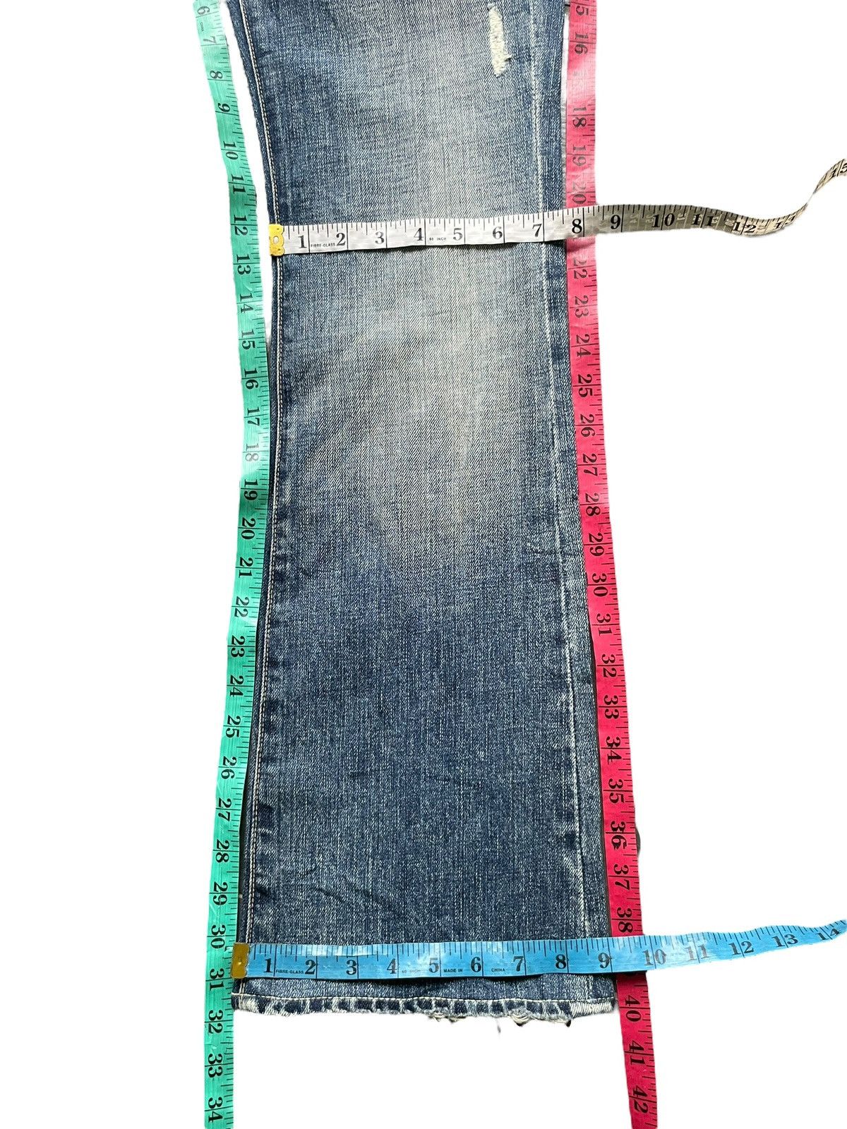 7 For All Mankind × Designer 7 For All Mankind Flare Distresed Size 29" - 12 Thumbnail