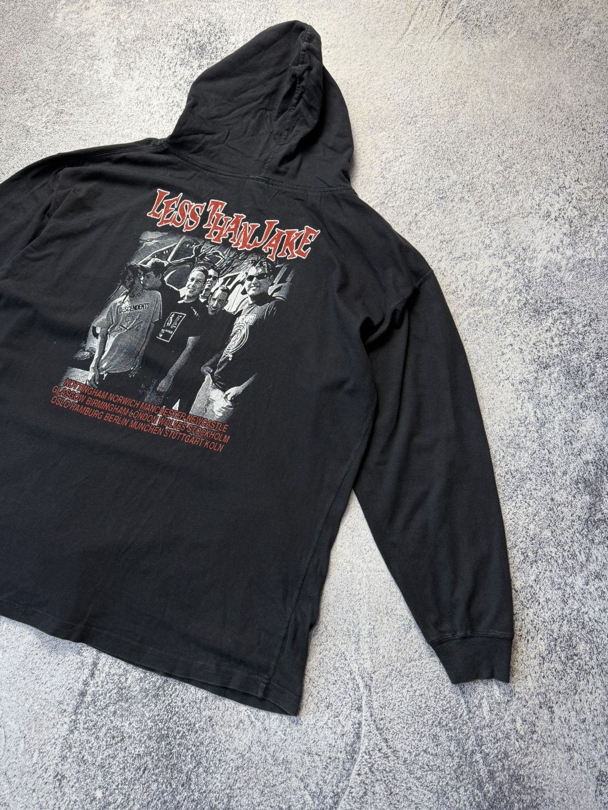 Vintage Less Than Jake Vintage Tour Hoodie 90 Ska Punk Band Merch Size US L / EU 52-54 / 3 - 16 Thumbnail