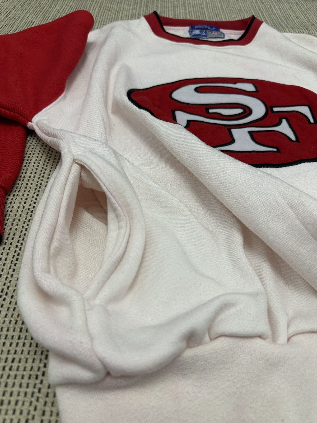 NFL × Starter 🔥🔥🔥Vintage San Francisco SF NFL Crazy Sweatshirt Size US L / EU 52-54 / 3 - 10 Thumbnail