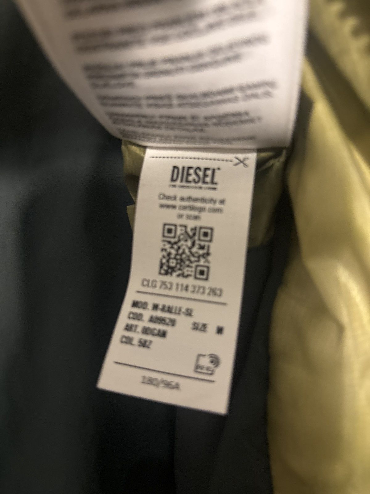 Diesel Diesel sleeveless pufferjacket Size US M / EU 48-50 / 2 - 4 Thumbnail
