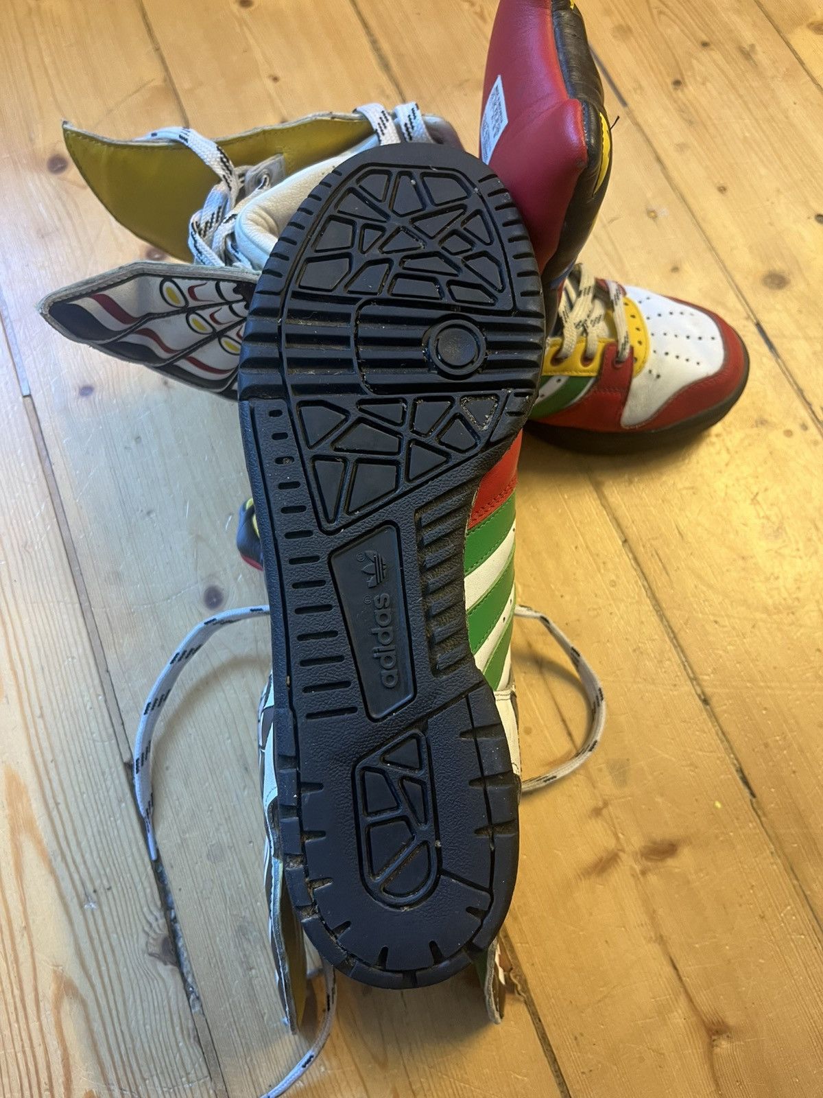 Adidas × Jeremy Scott Jeremy Scott Eagle Wings ‘Totem’ Size US 7.5 / EU 40-41 - 4 Thumbnail