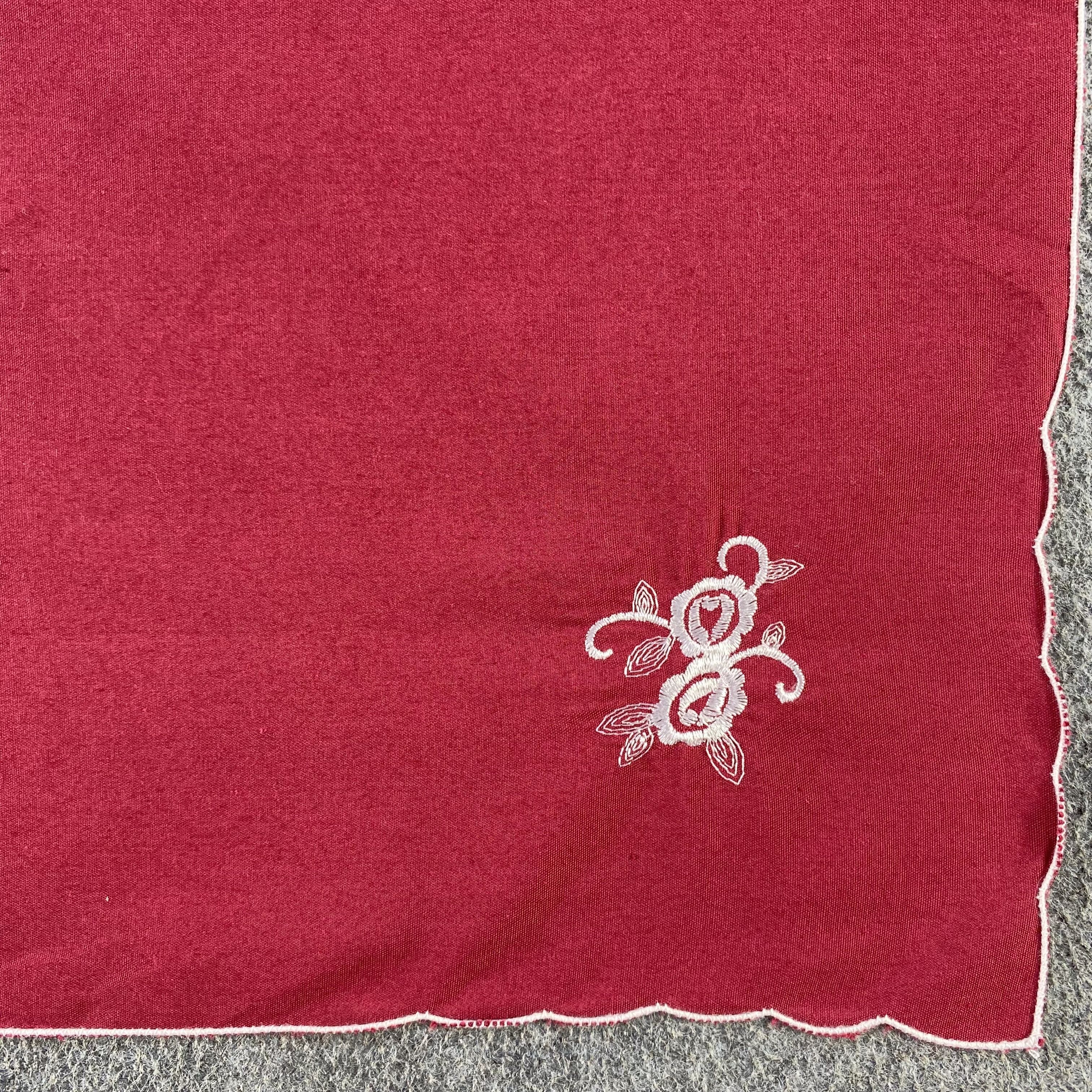 Vintage Handkerchief/Neckerchief/Bandana HC867 Size ONE SIZE - 3 Thumbnail