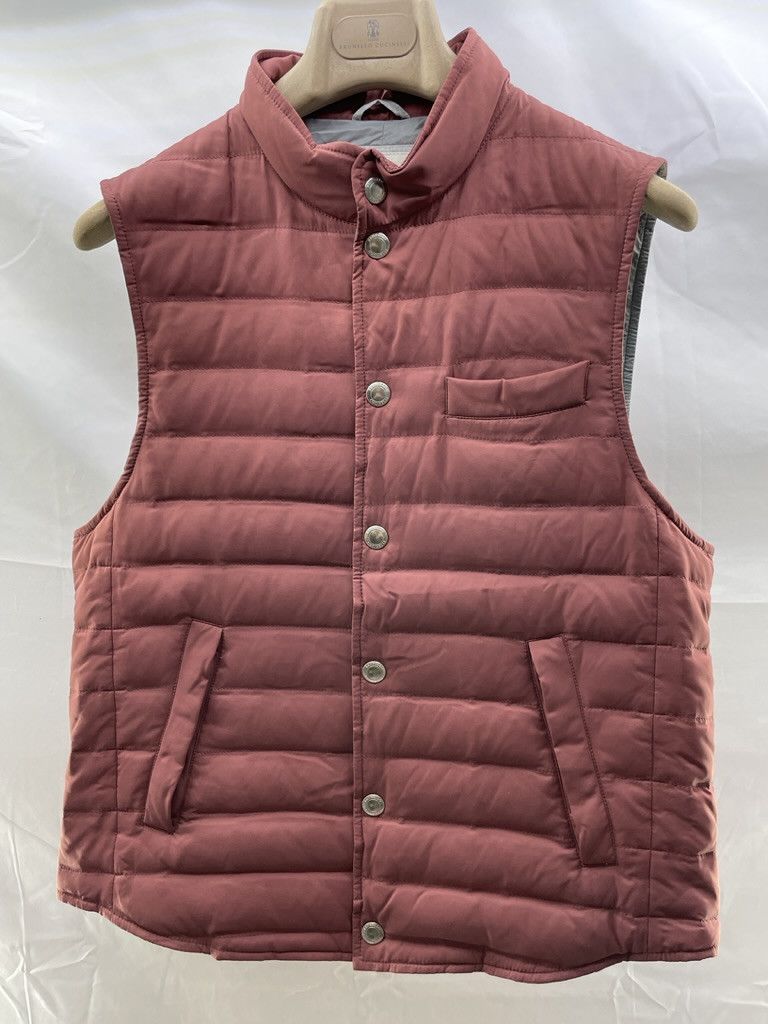 Brunello Cucinelli BRUNELLO CUCINELLI Nylon Down Quilted Vest Size US M / EU 48-50 / 2 - 1 Thumbnail