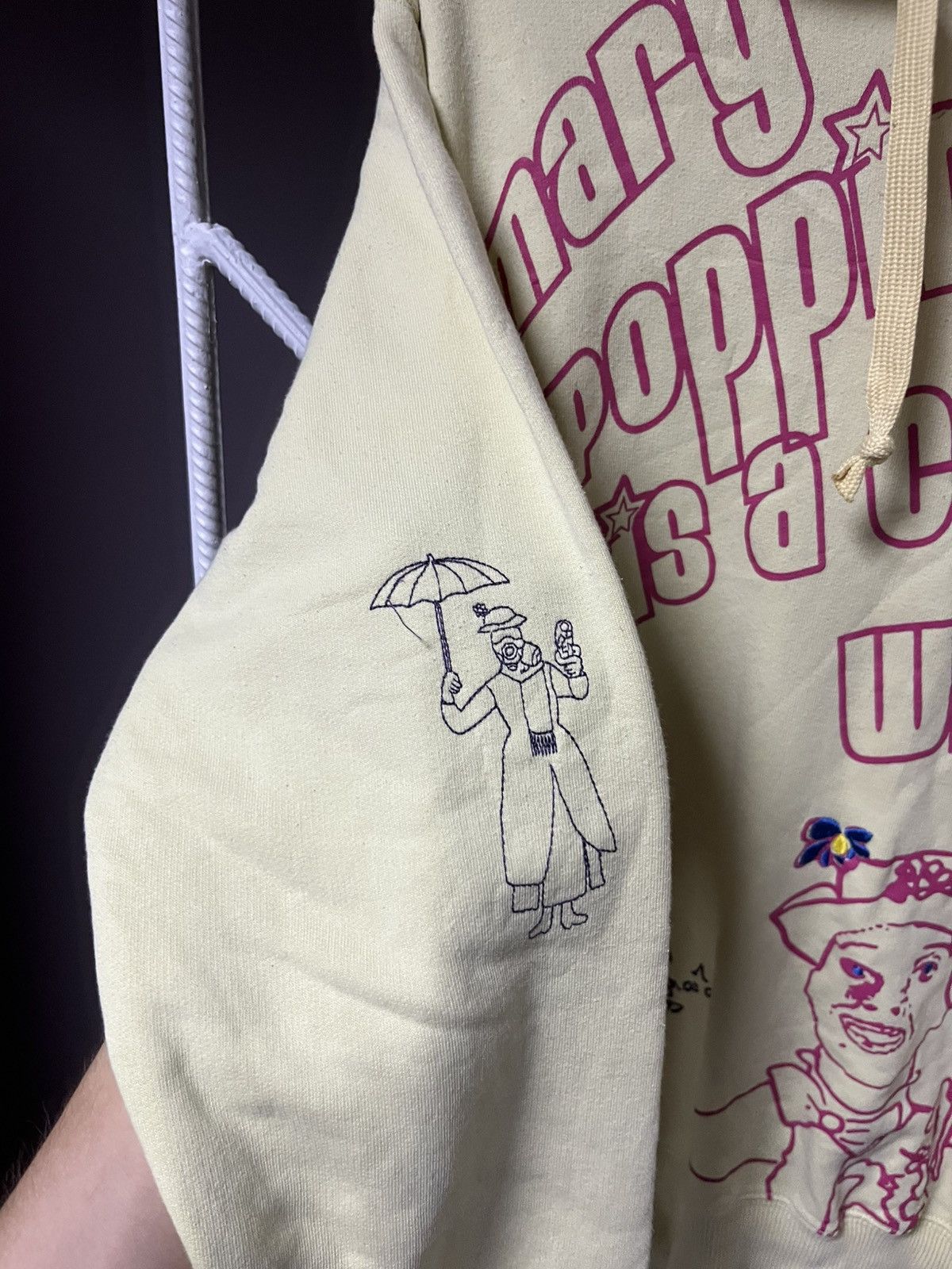 Japanese Brand Mary Poppins Crack Whore Y2K Hoodie Size US M / EU 48-50 / 2 - 5 Thumbnail