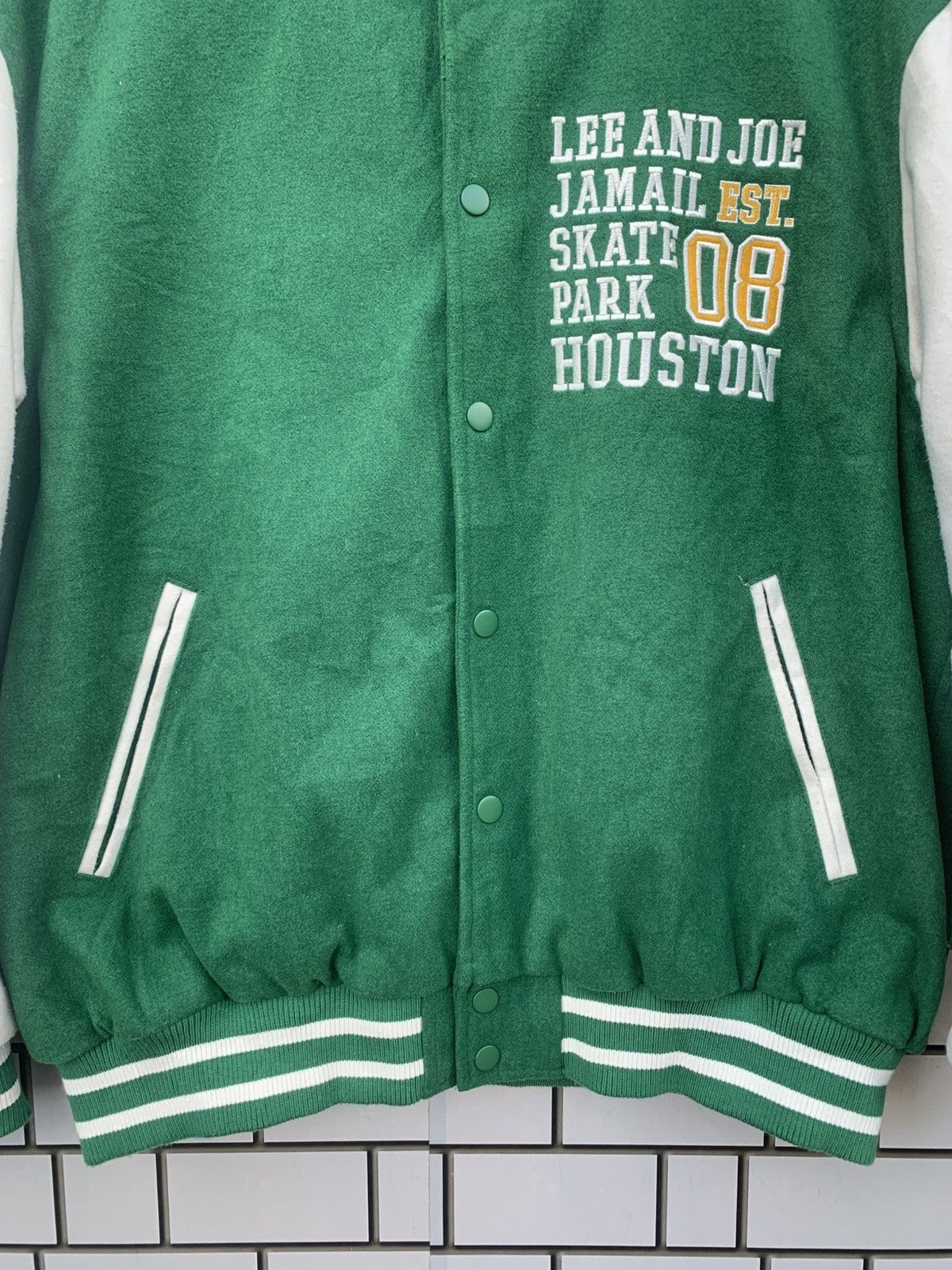 Japanese Brand Japanese Brand Wego Houston Varsity Jacket Size US L / EU 52-54 / 3 - 5 Thumbnail