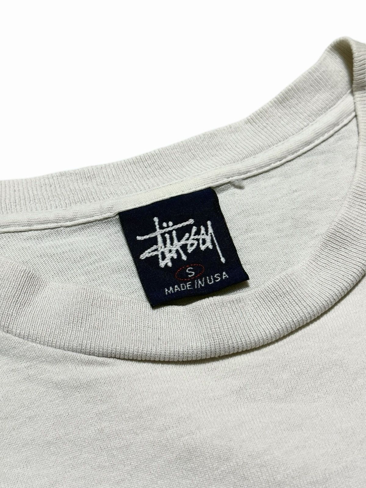 Stussy × Vintage Vintage 90s Stussy single stitch target logo Size US S / EU 44-46 / 1 - 4 Thumbnail