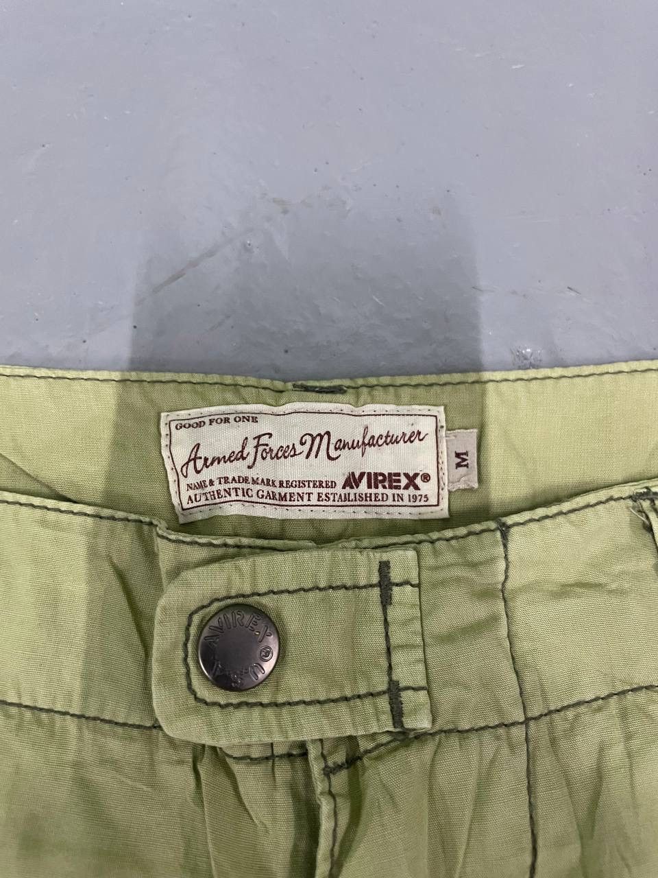 Avirex AVIREX RUSTY GREEN 🔥 RARE Size US 32 / EU 48 - 5 Thumbnail
