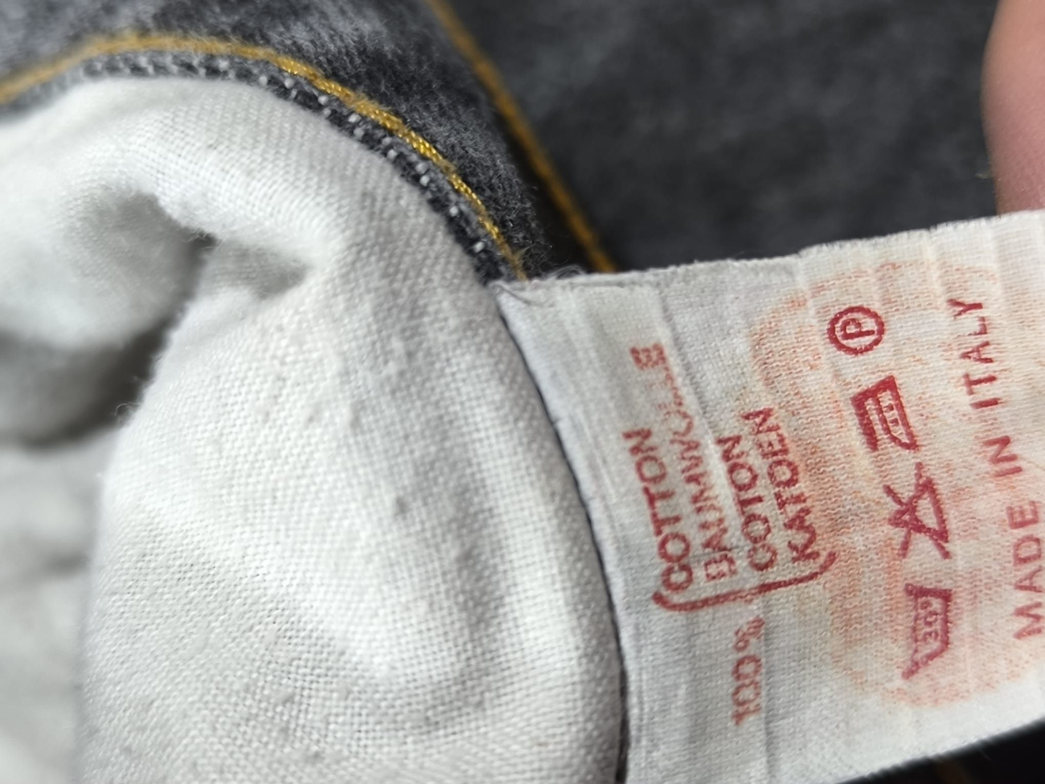 Diesel 90s Baggy Charcoal Grey Diesel Made in Italy Jeans Size US 32 / EU 48 - 11 Thumbnail