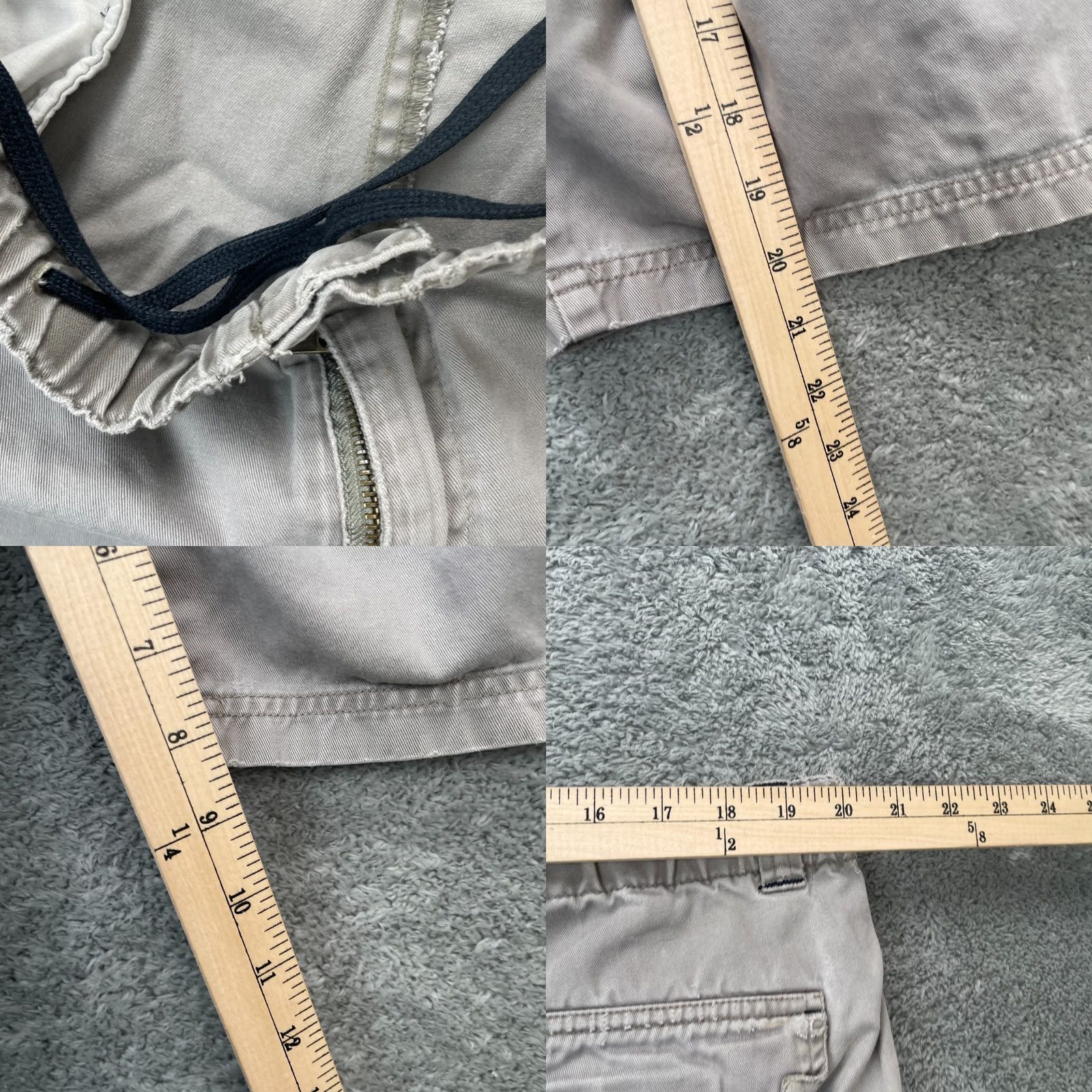 Vintage VINTAGE OP Sport Shorts Mens L Gray Cargo Baggy 90s Surf Skate Ocean Pacific Ocean Pacific OP Cargo Shorts Mens L Gray 9in Inseam Size US 33 - 8 Thumbnail