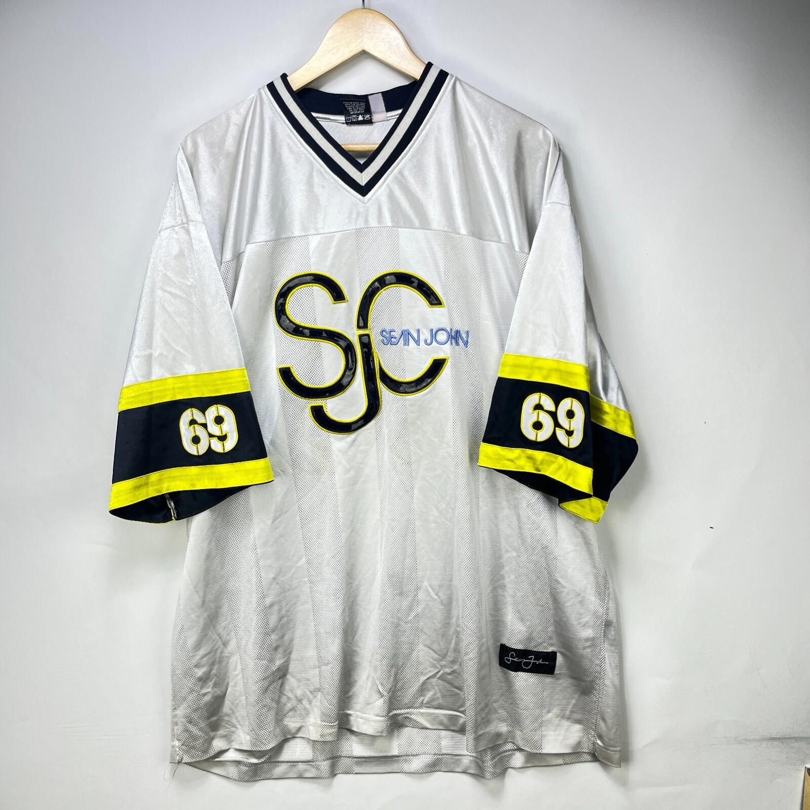 Sean John Vintage Sean John Y2K Jersey 2XL 69 Baggy Hip Hop Size US XXL / EU 58 / 5 - 1 Thumbnail