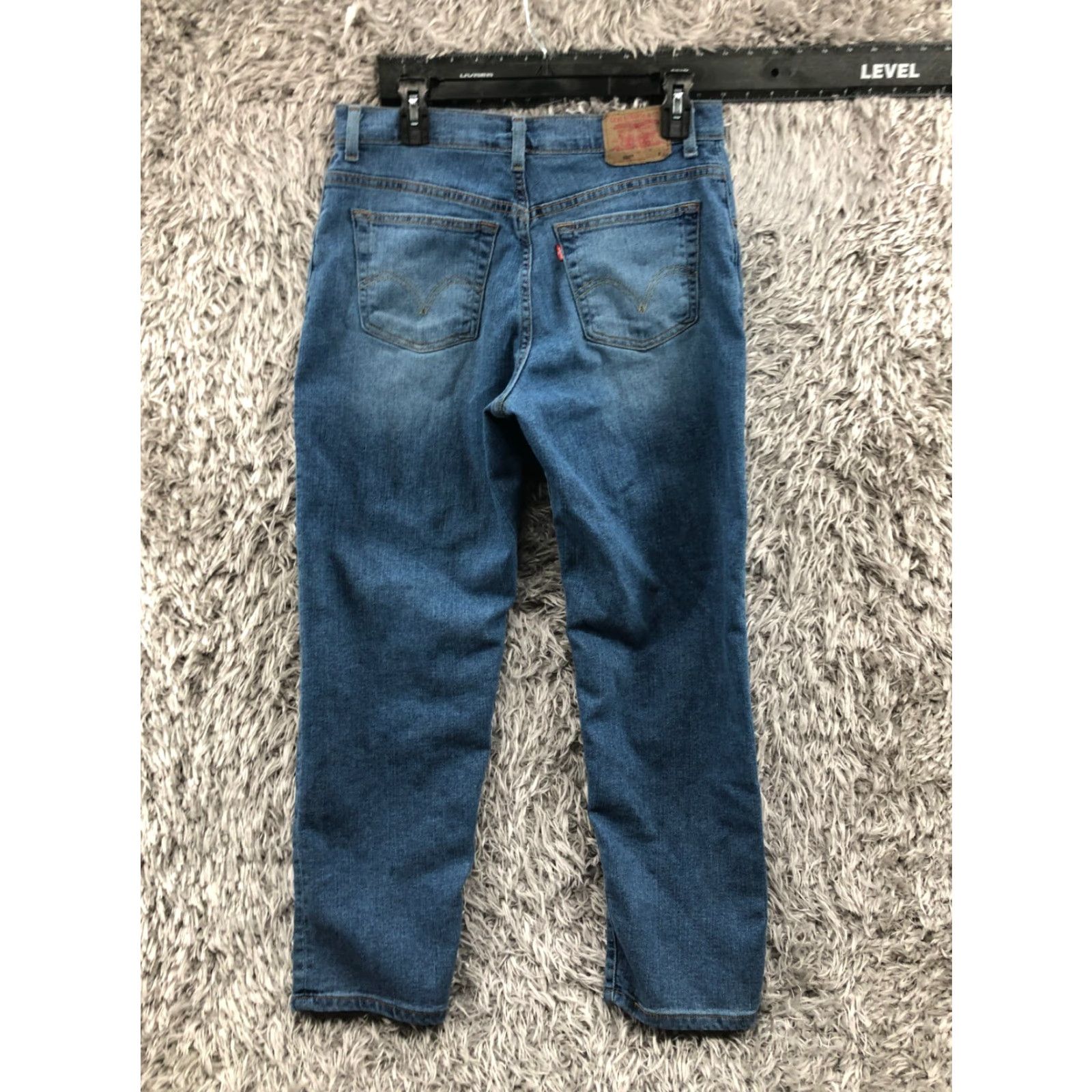 Levi's Levi's 550 Jeans Waist 32 Inseam 29 Regular Size 12 Womens Medium Wash Blue Relaxed Tapered Denim Size 34" / US 12 / IT 48 - 5 Thumbnail