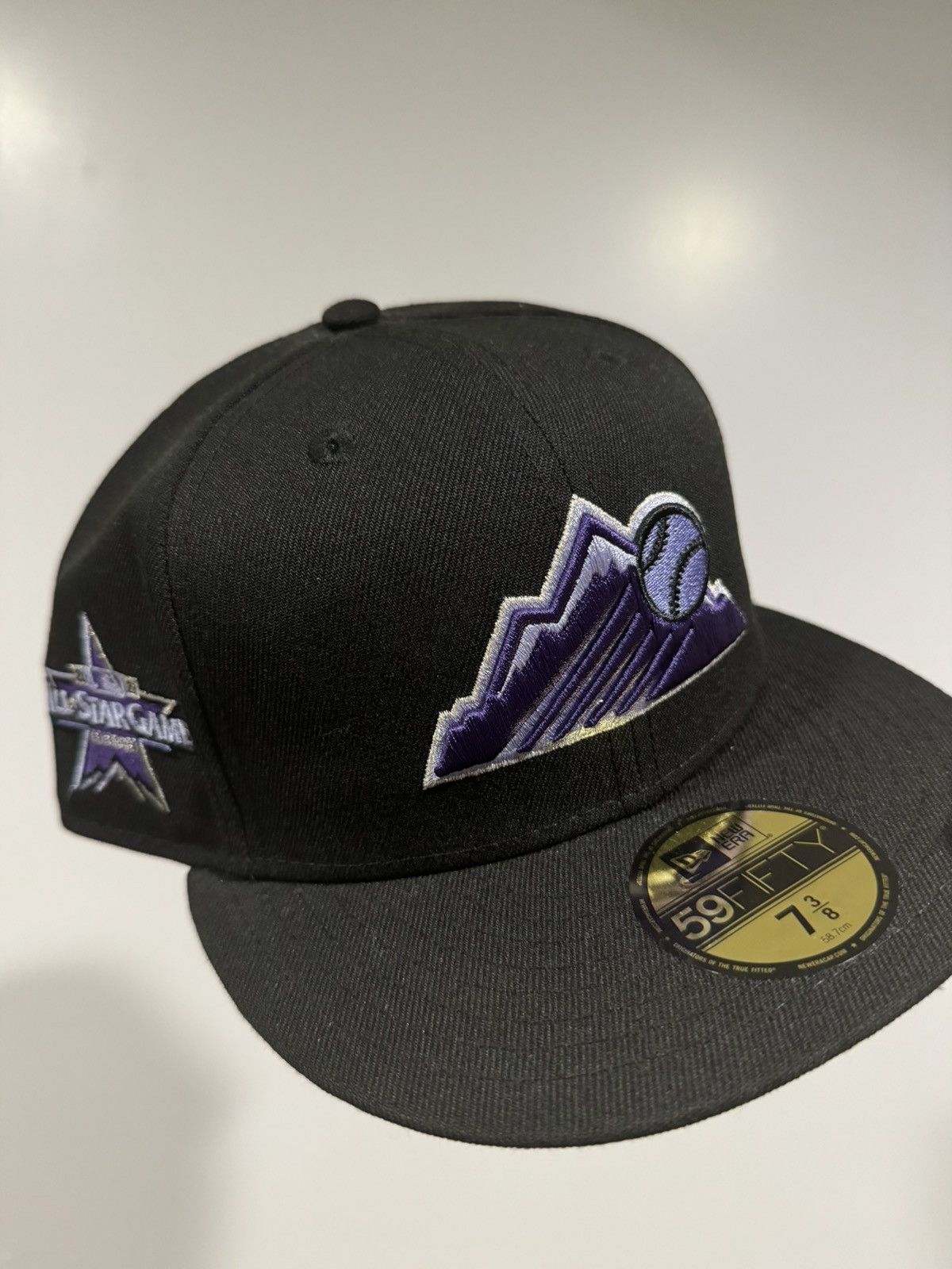 Hatclub Exclusive Colorado Rockies Black/Lavender 7 3/8