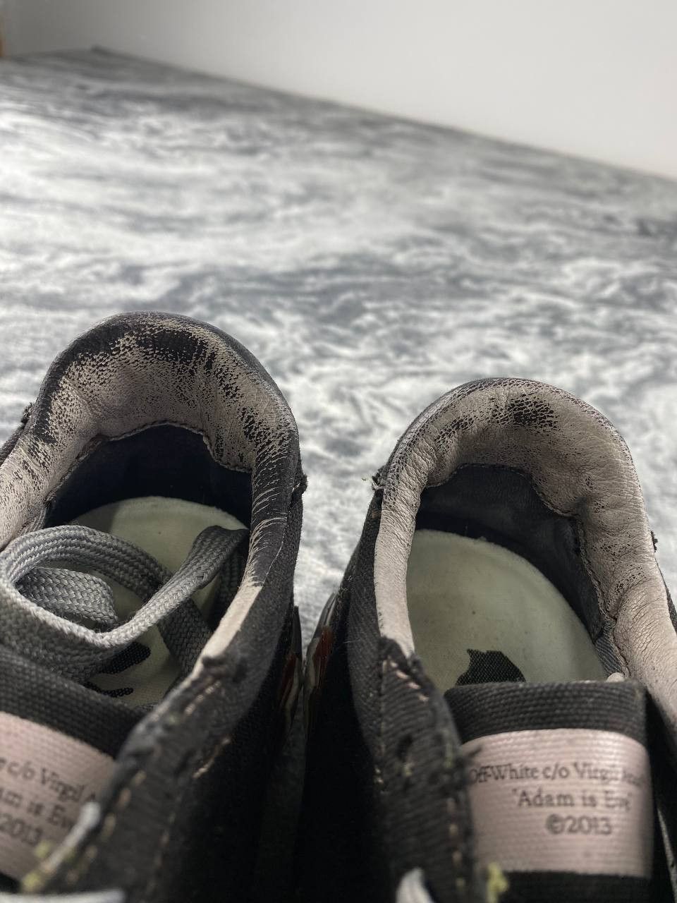 Off-White Off-White Low Vulcanized Sneakers Men Size 40 Black Size US 7 / EU 40 - 22 Thumbnail
