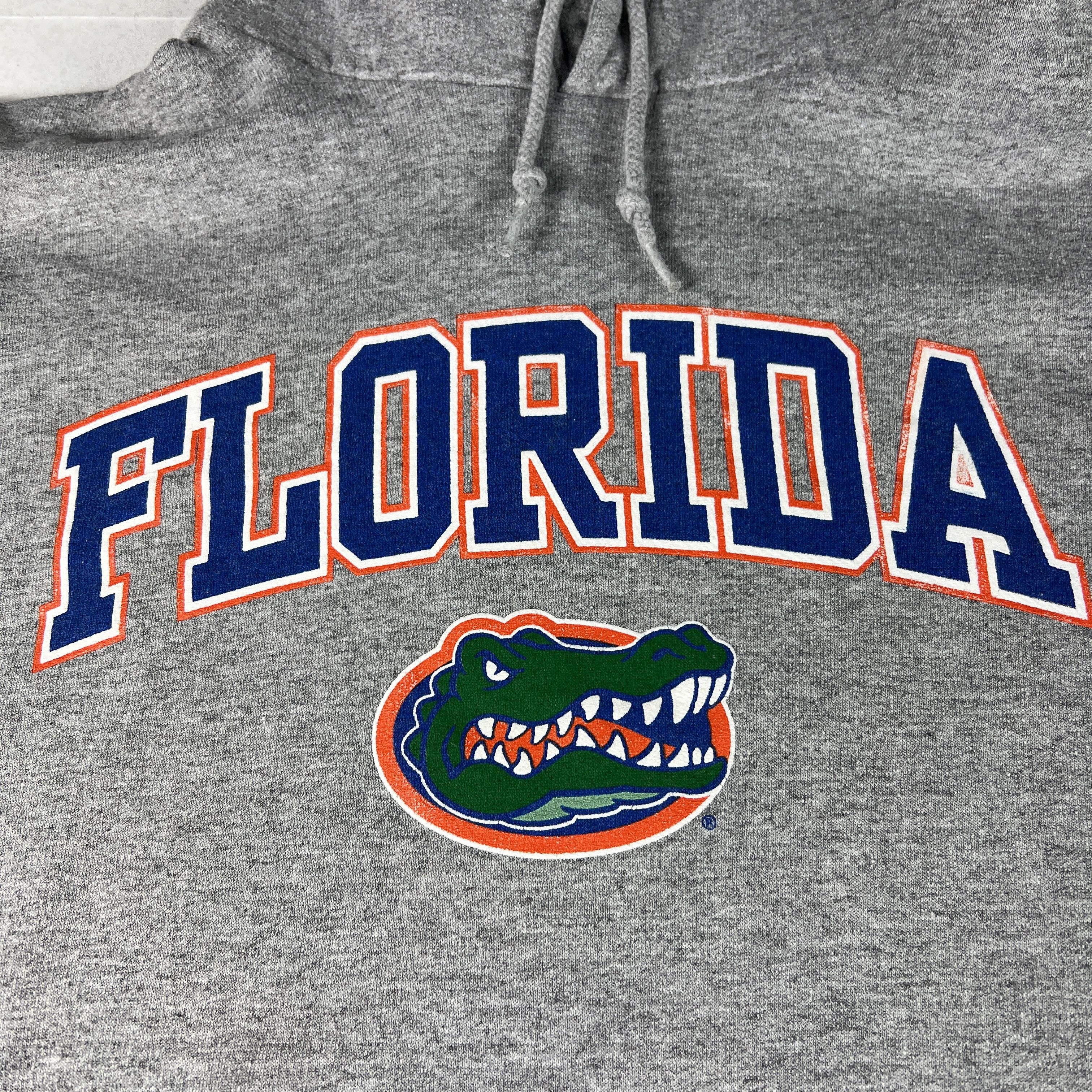 NCAA Y2K NCAA Florida Gators Sweatshirt Fade Logo Pullover Hoodie Size US L / EU 52-54 / 3 - 2 Thumbnail