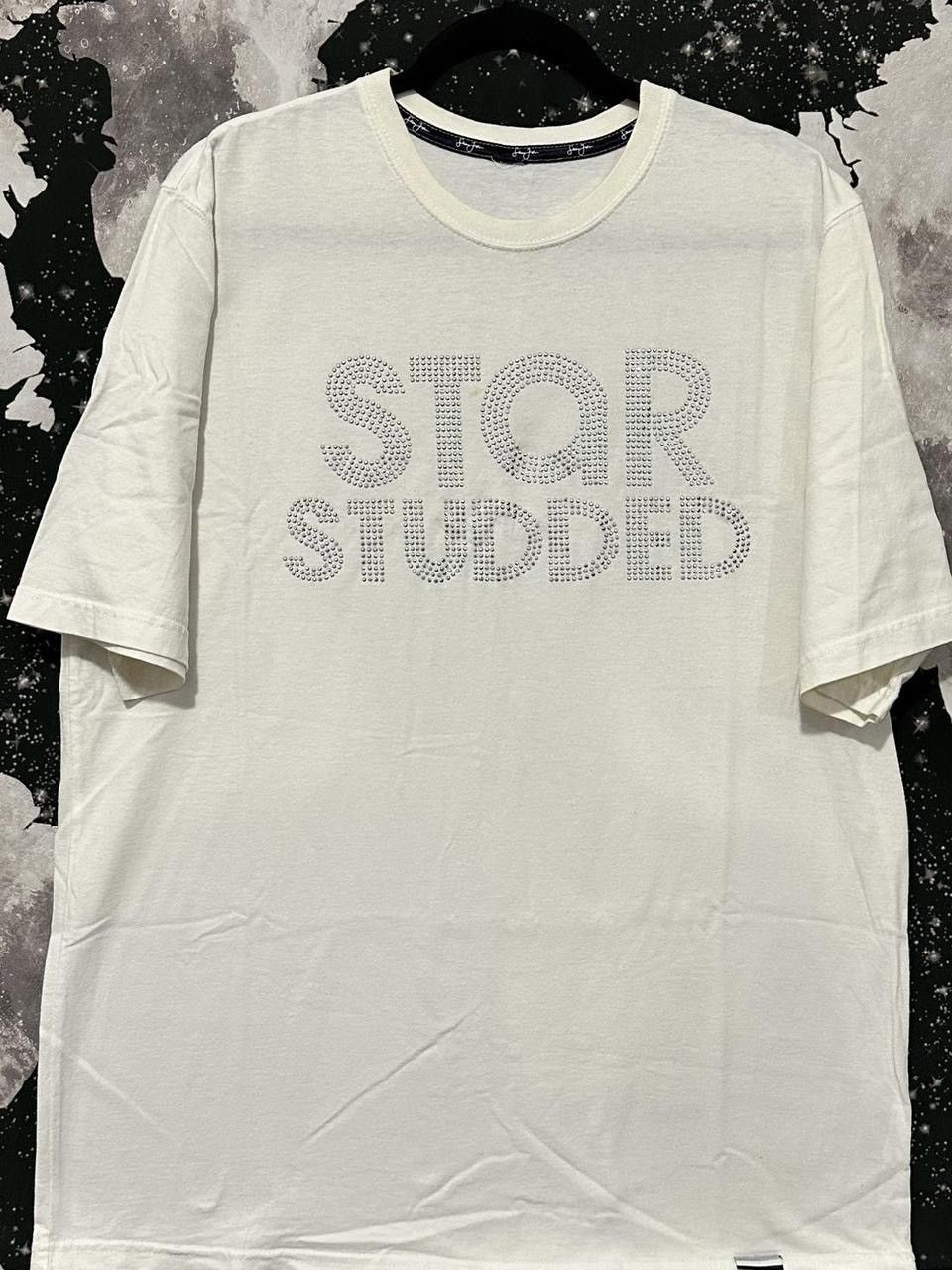 Sean John Sean John Star Studded Rhinestone Shirt Size US XL / EU 56 / 4 - 1 Thumbnail