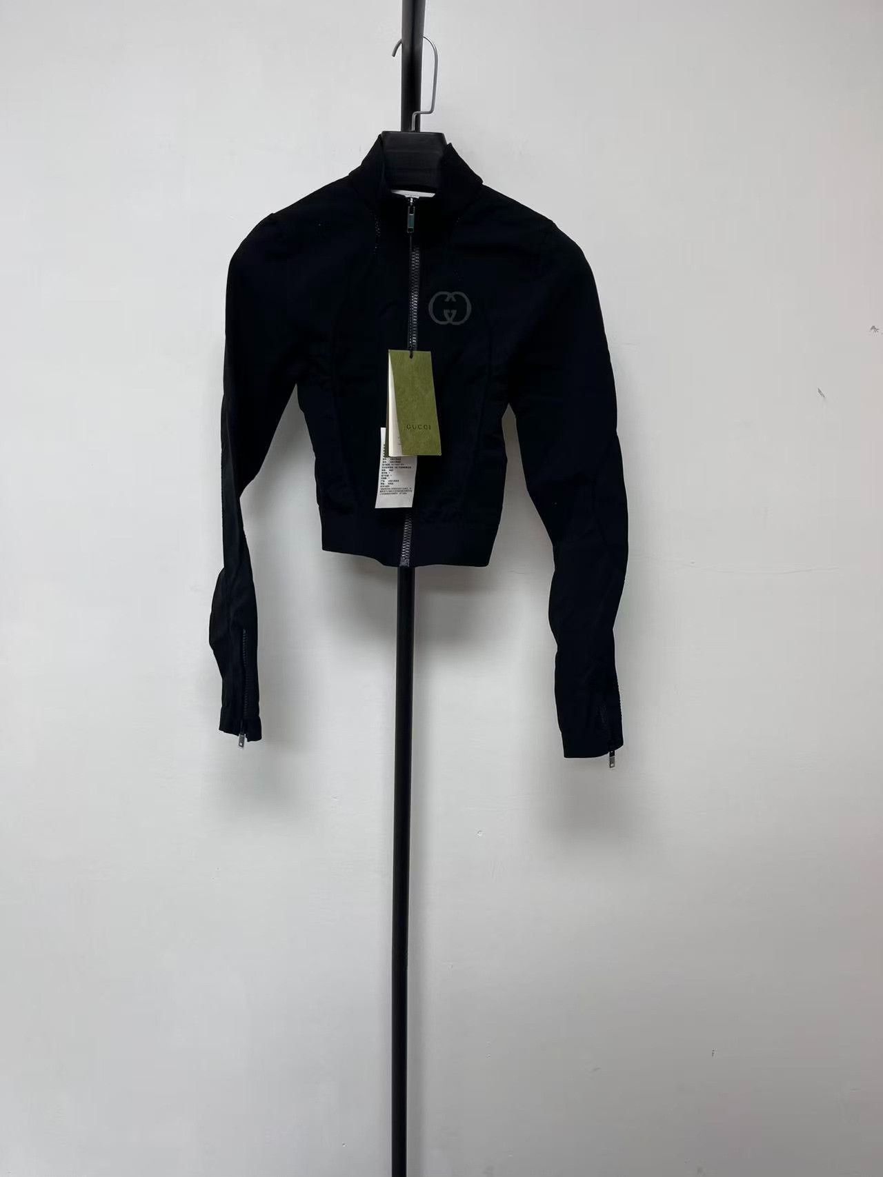 Gucci Gucci Solid Double G Knit Full Zip Jacket Women's Size S / US 4 / IT 40 - 1 Thumbnail