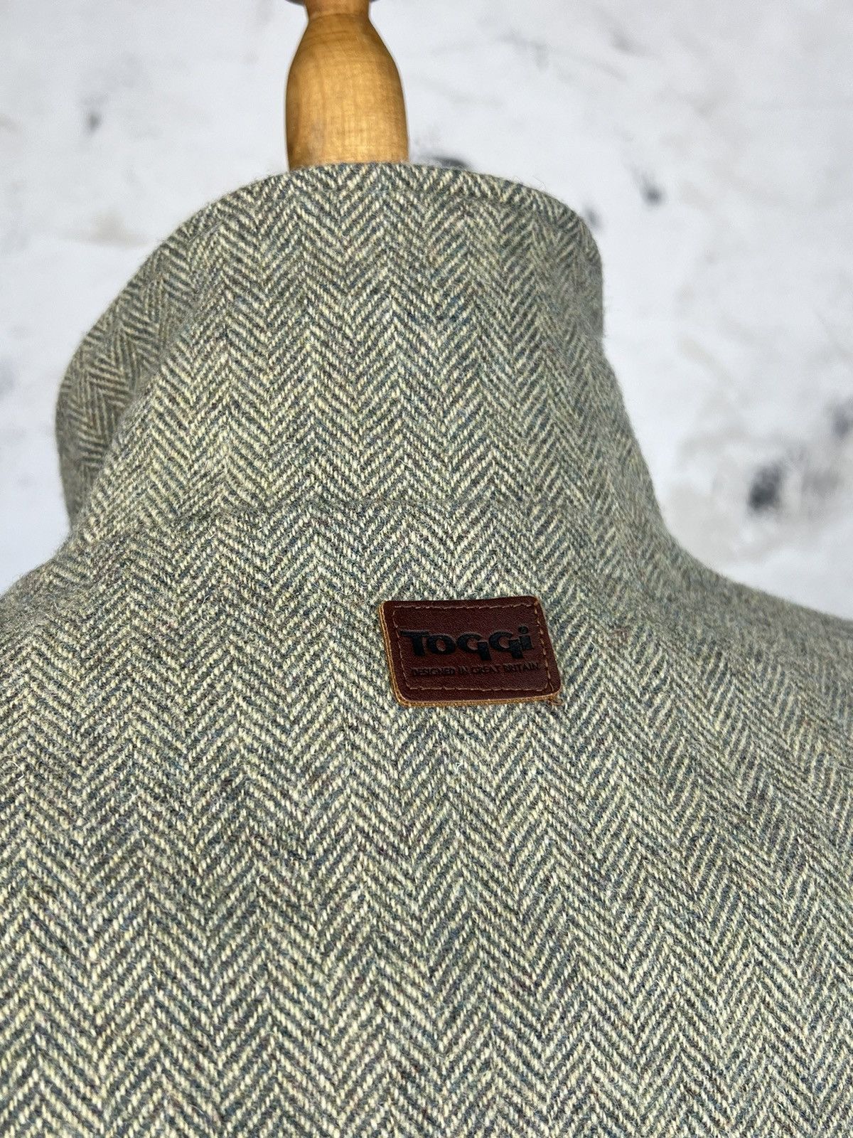 Vintage Vintage Toggi Tweed Jacket Size US 12 L - XL Size XL / US 12-14 / IT 48-50 - 10 Thumbnail