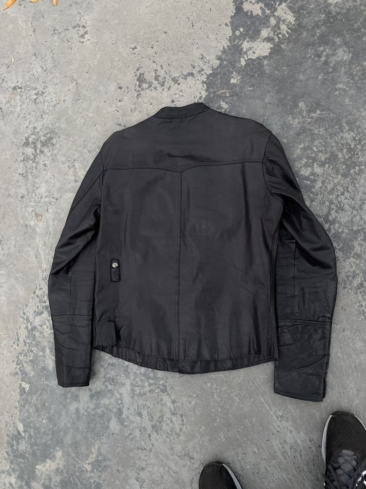 Allsaints All Saints Ramones Leather RARE Avant Garde Y2K Jacket Size US L / EU 52-54 / 3 - 14 Thumbnail