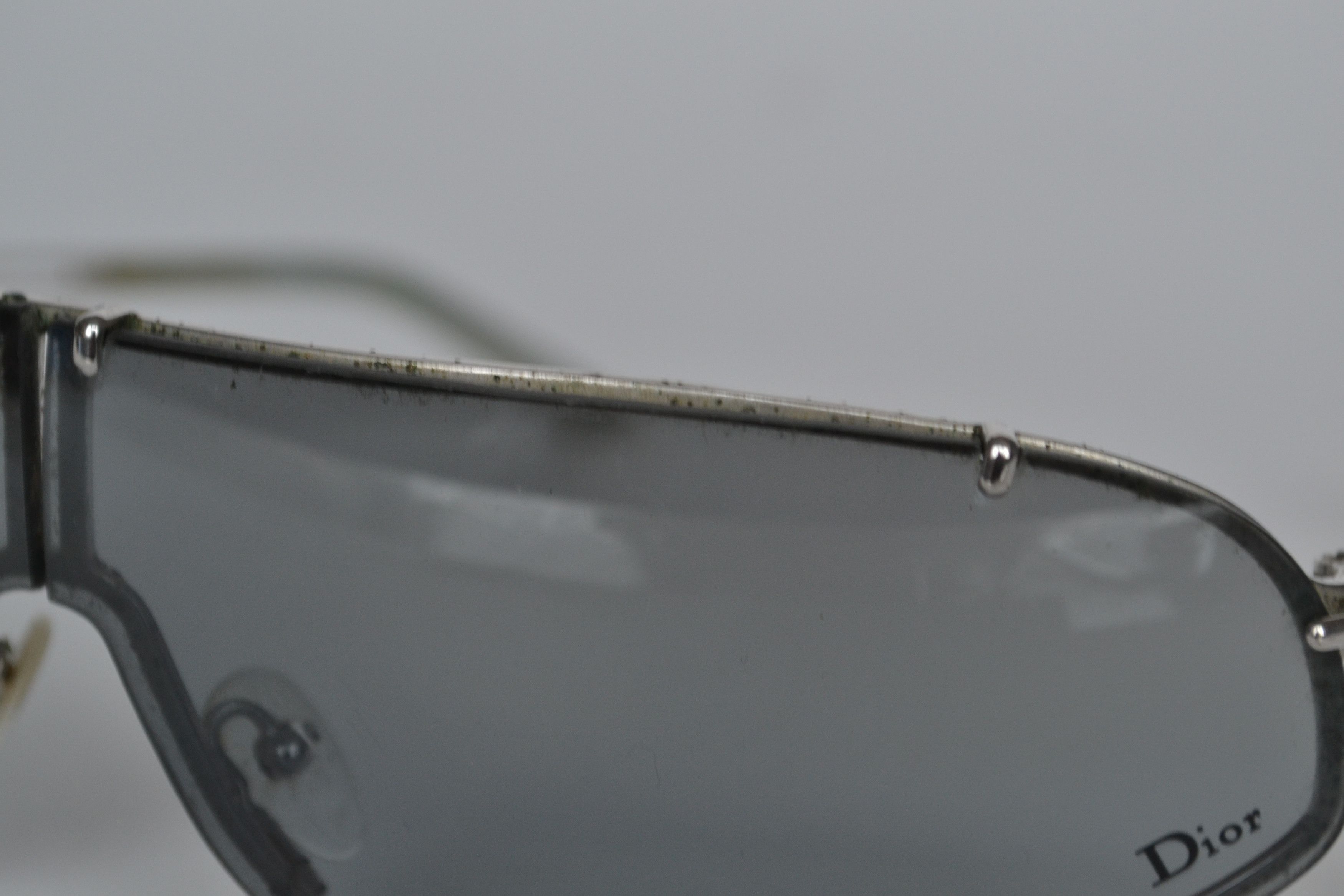 Dior DIOR Sunglasses Cossack Metal Frame Silver GALLIANO Size ONE SIZE - 12 Thumbnail