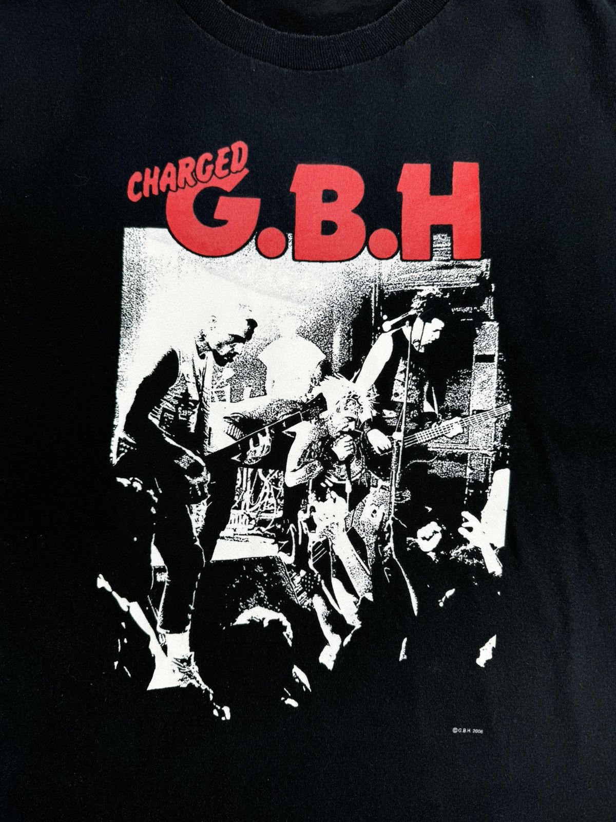 Band Tees Charged G.B.H GBH 2006 00S Tour Faded Merch Band Tee T Shirt Size US L / EU 52-54 / 3 - 6 Thumbnail